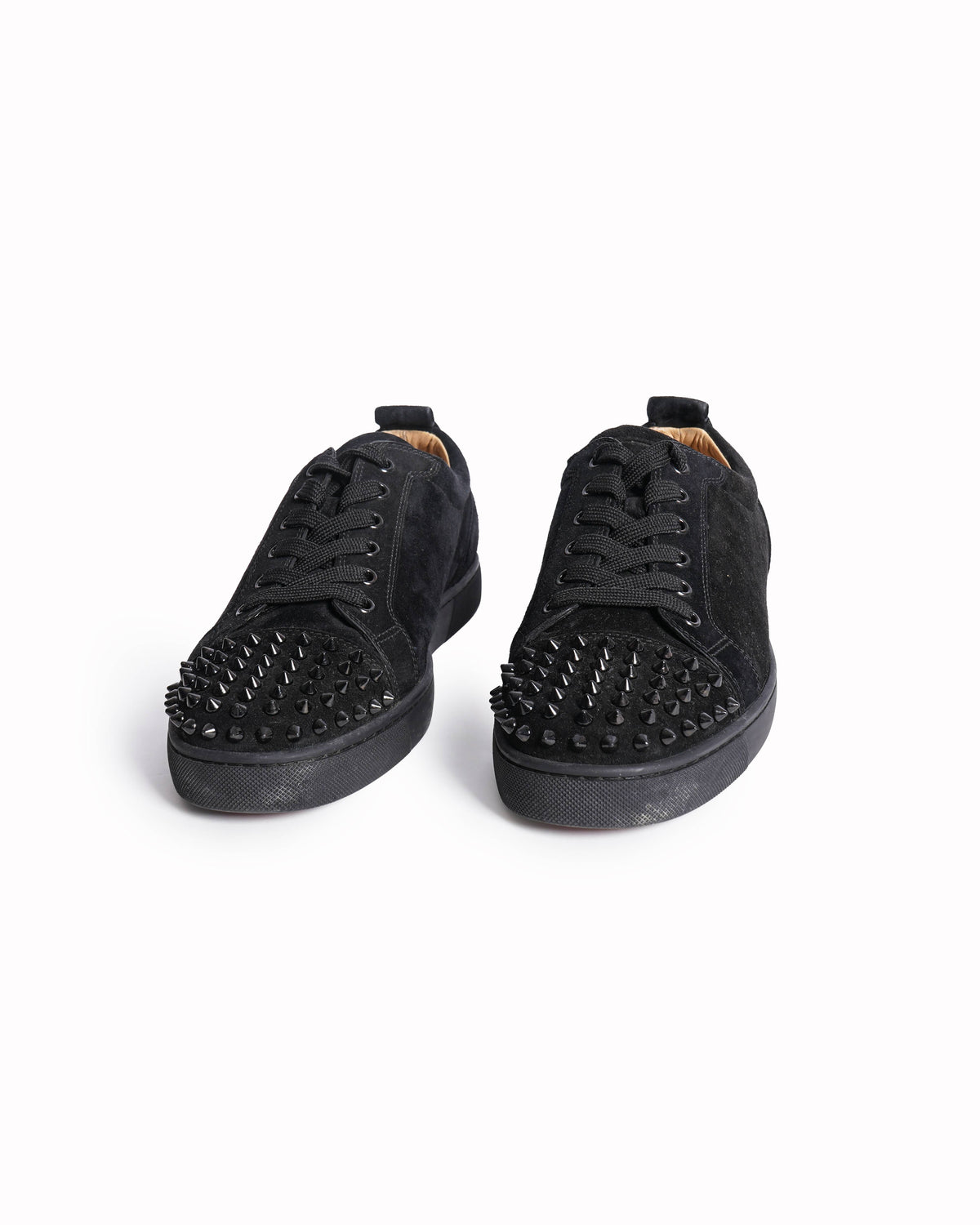 Christian Louboutin Louis Spikes Men's Sneakers In Black