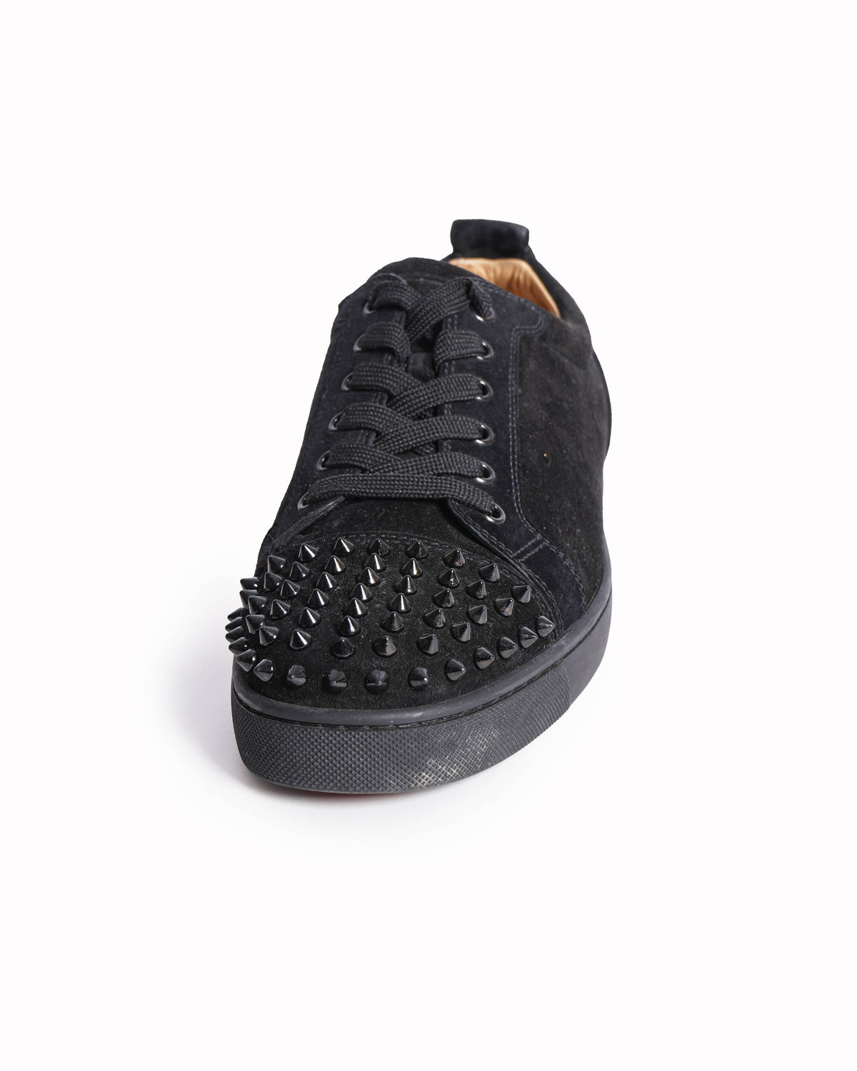 Christian Louboutin Louis Spikes Men's Sneakers In Black