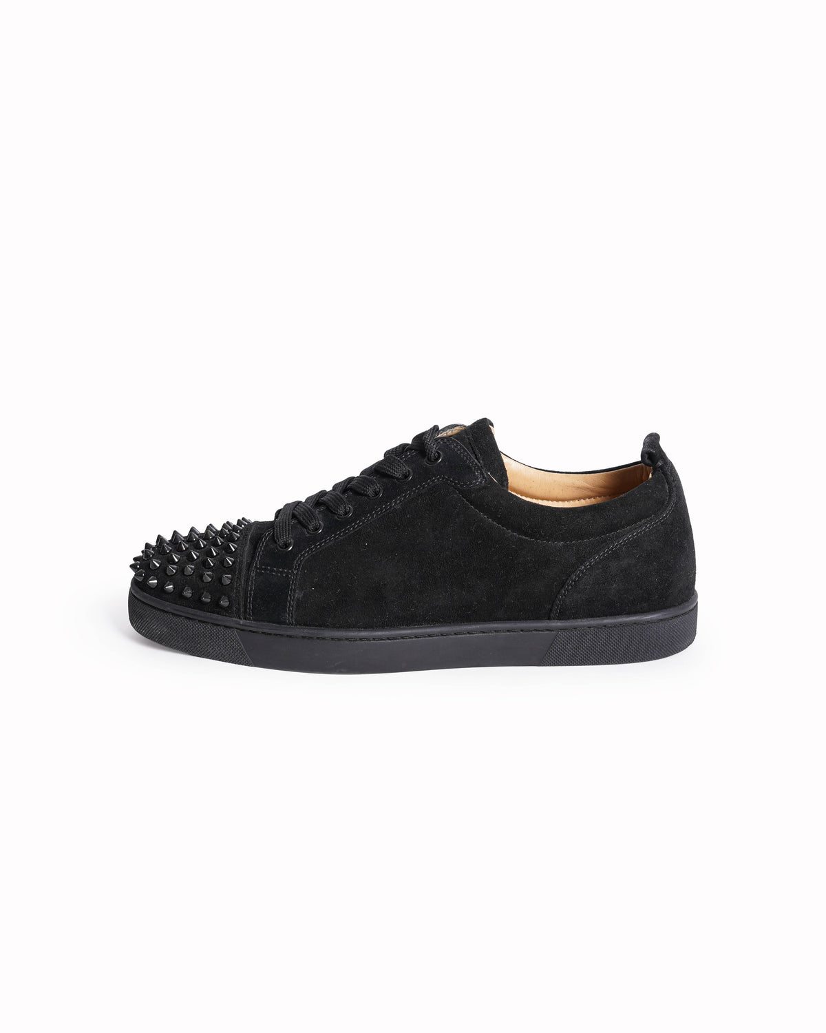 Christian Louboutin Louis Spikes Men's Sneakers In Black