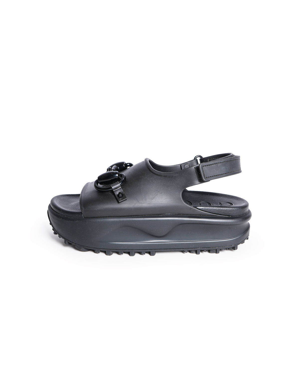 Gucci Horsebit rubber sandals