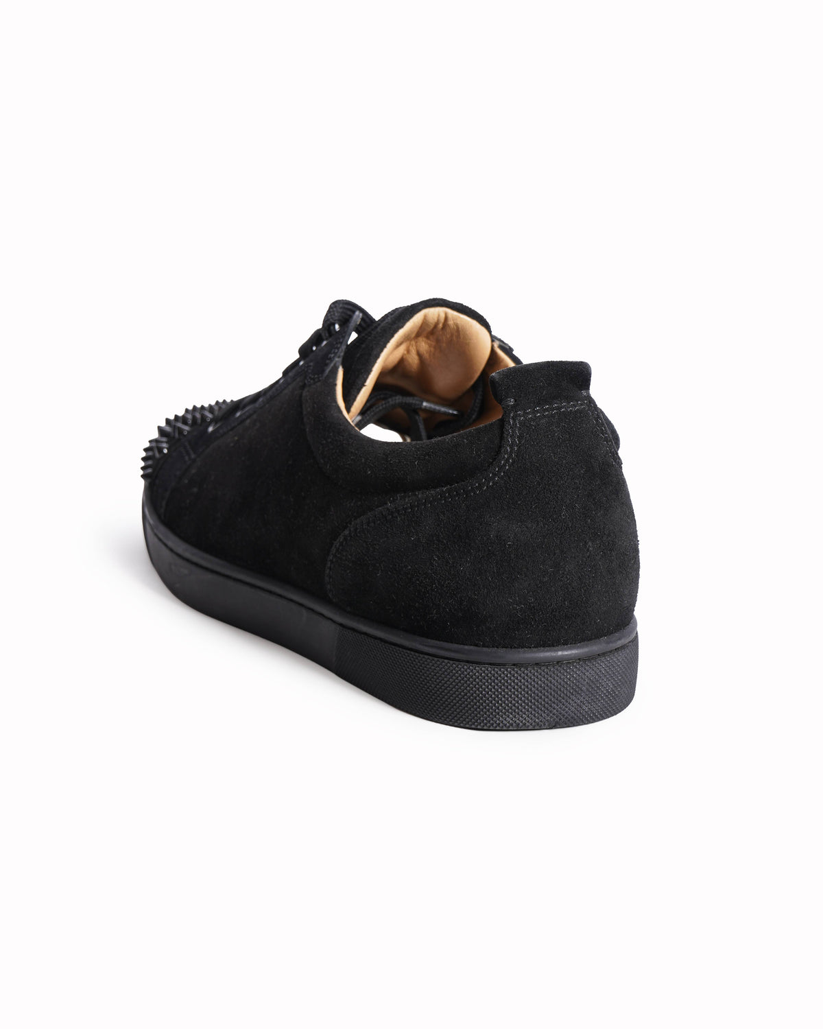 Christian Louboutin Louis Spikes Men's Sneakers In Black