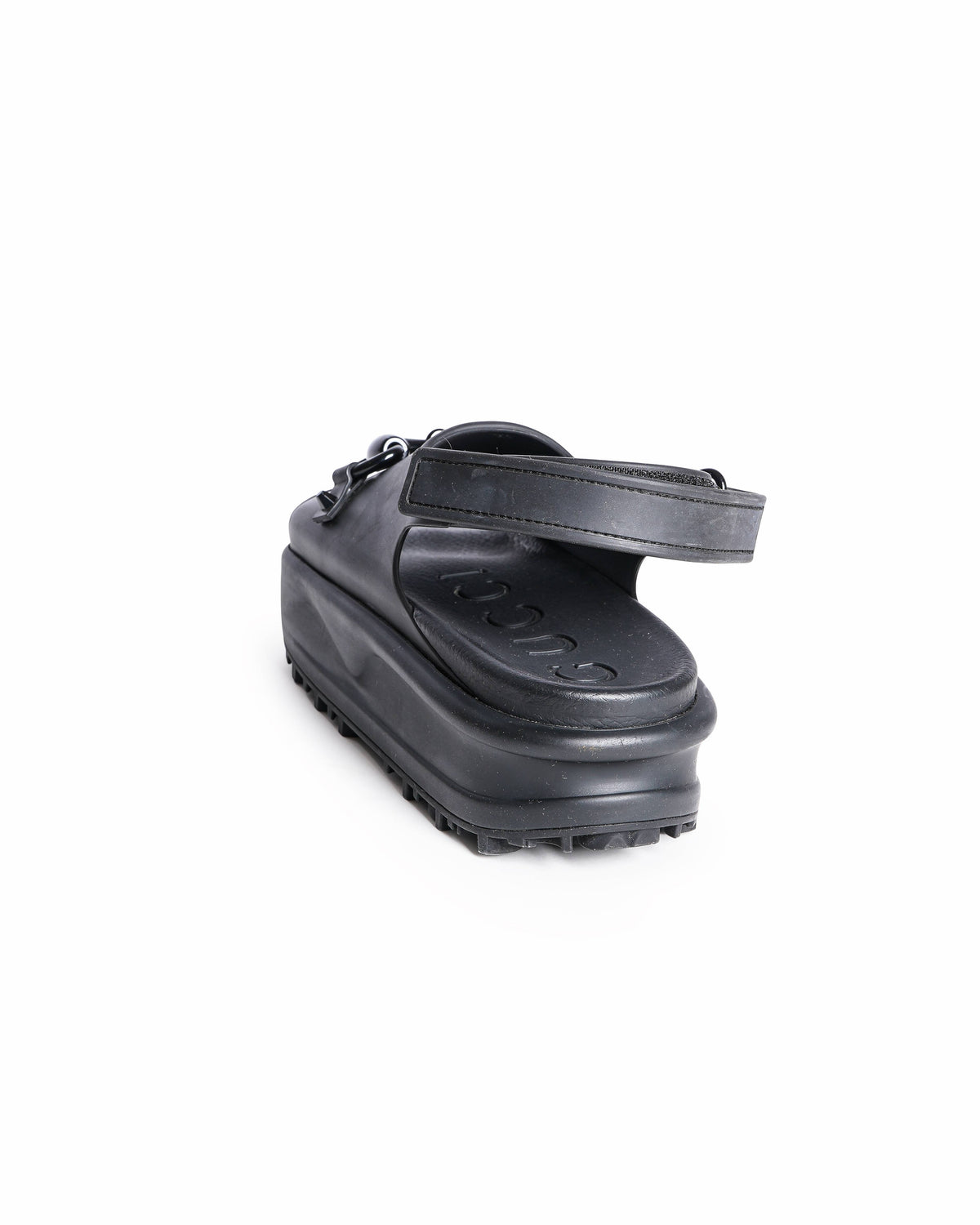Gucci Horsebit rubber sandals