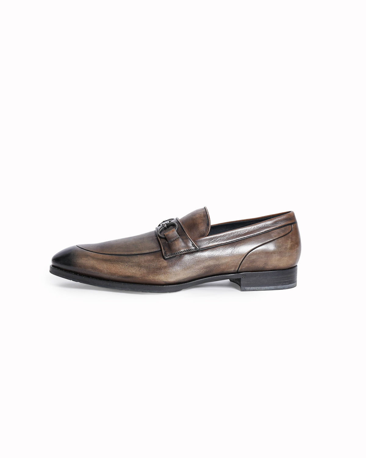Dolce & Gabbana Men’s Patina Leather Bit Loafers