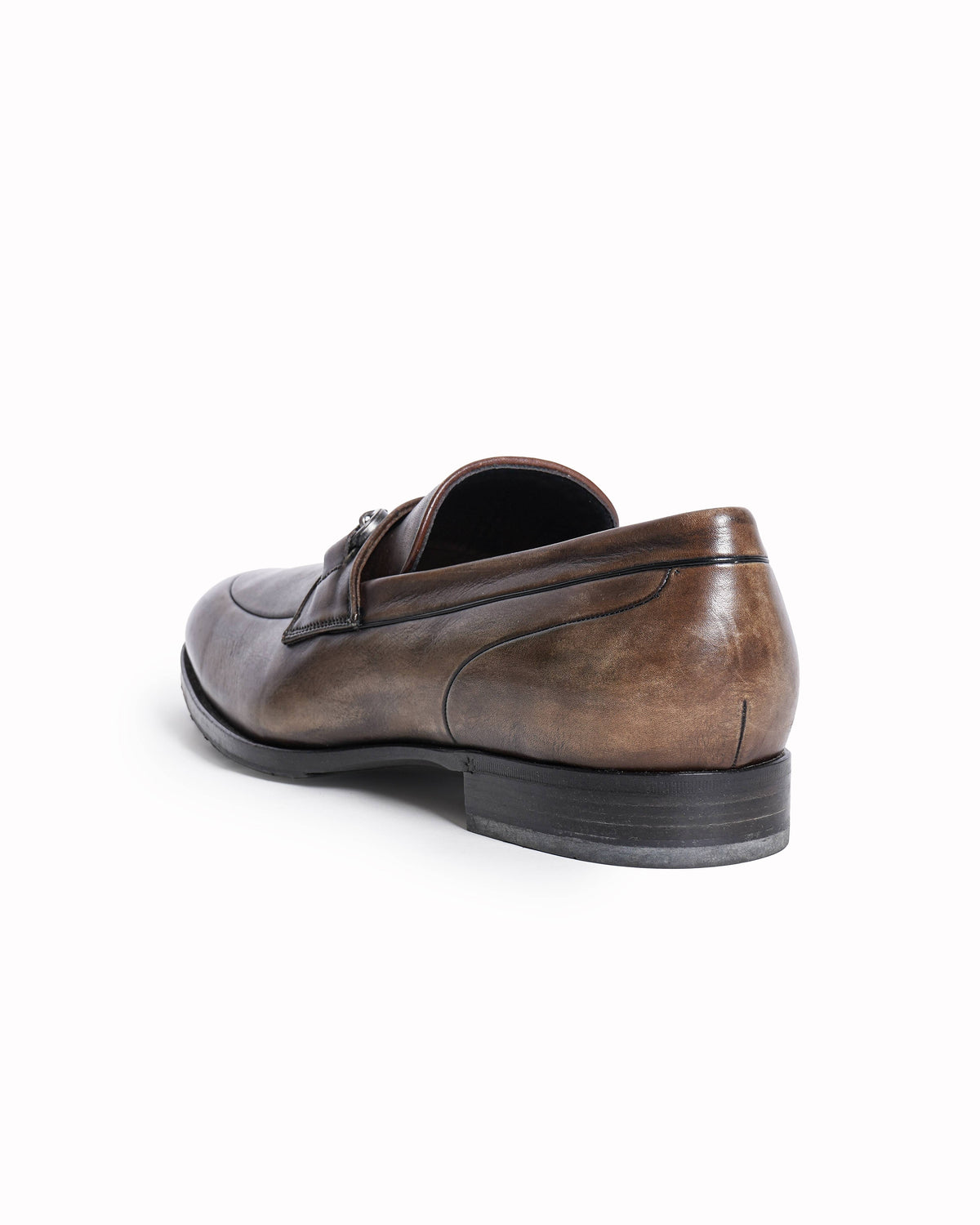 Dolce & Gabbana Men’s Patina Leather Bit Loafers