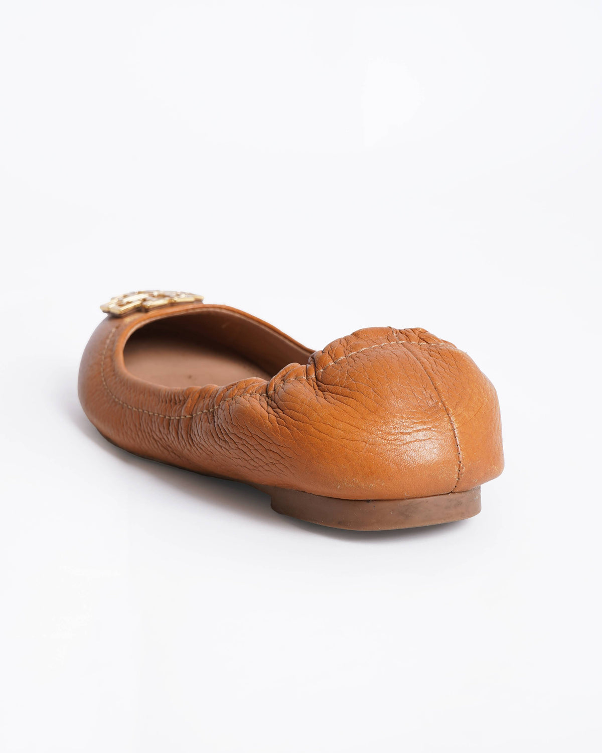Tory Burch 
pebbled leather melinda ballet flats