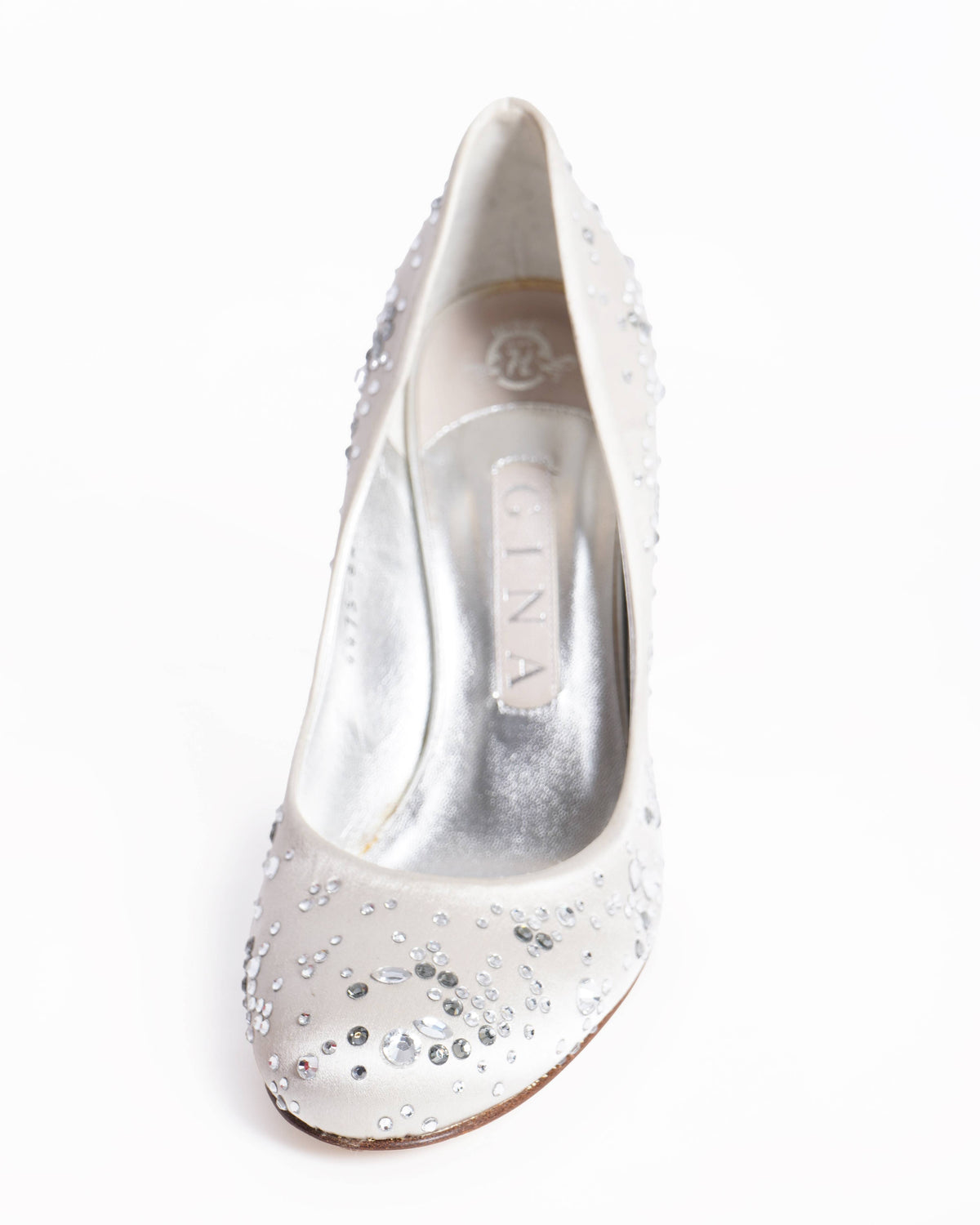 Gina audrey crystal embellished pumps