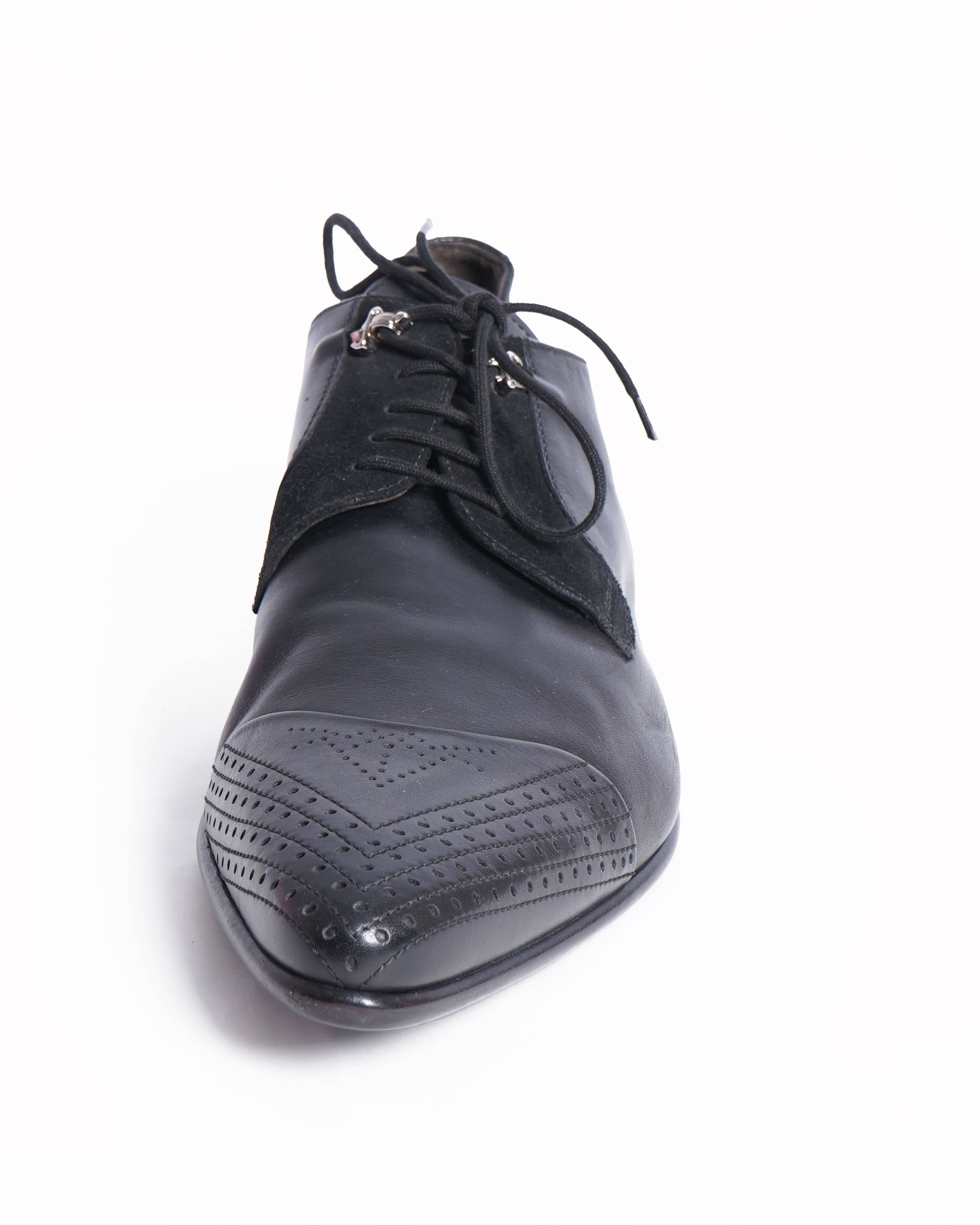 Cesare paciotti dagger shoes for men in black