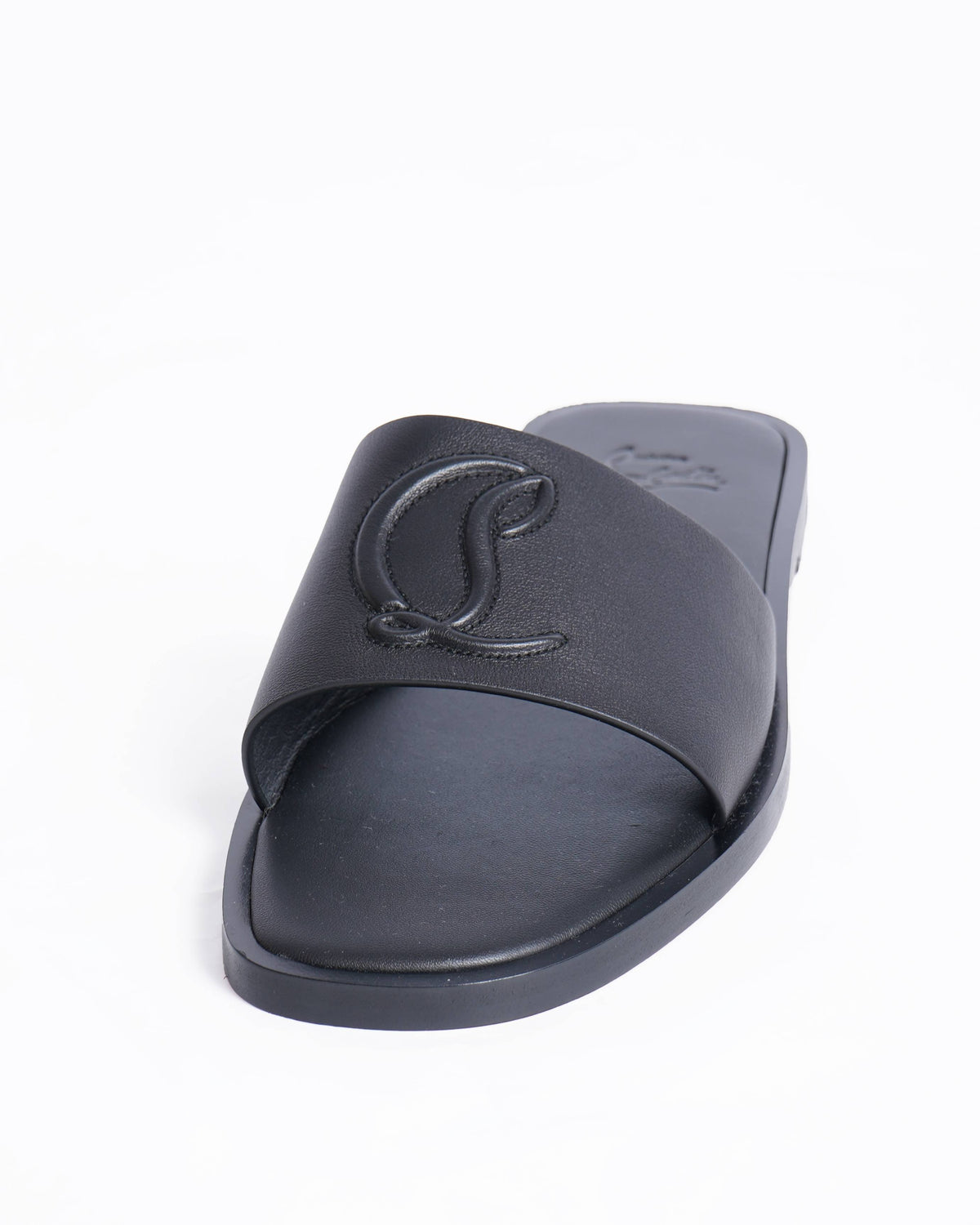 New Christian Louboutin Flats In Black