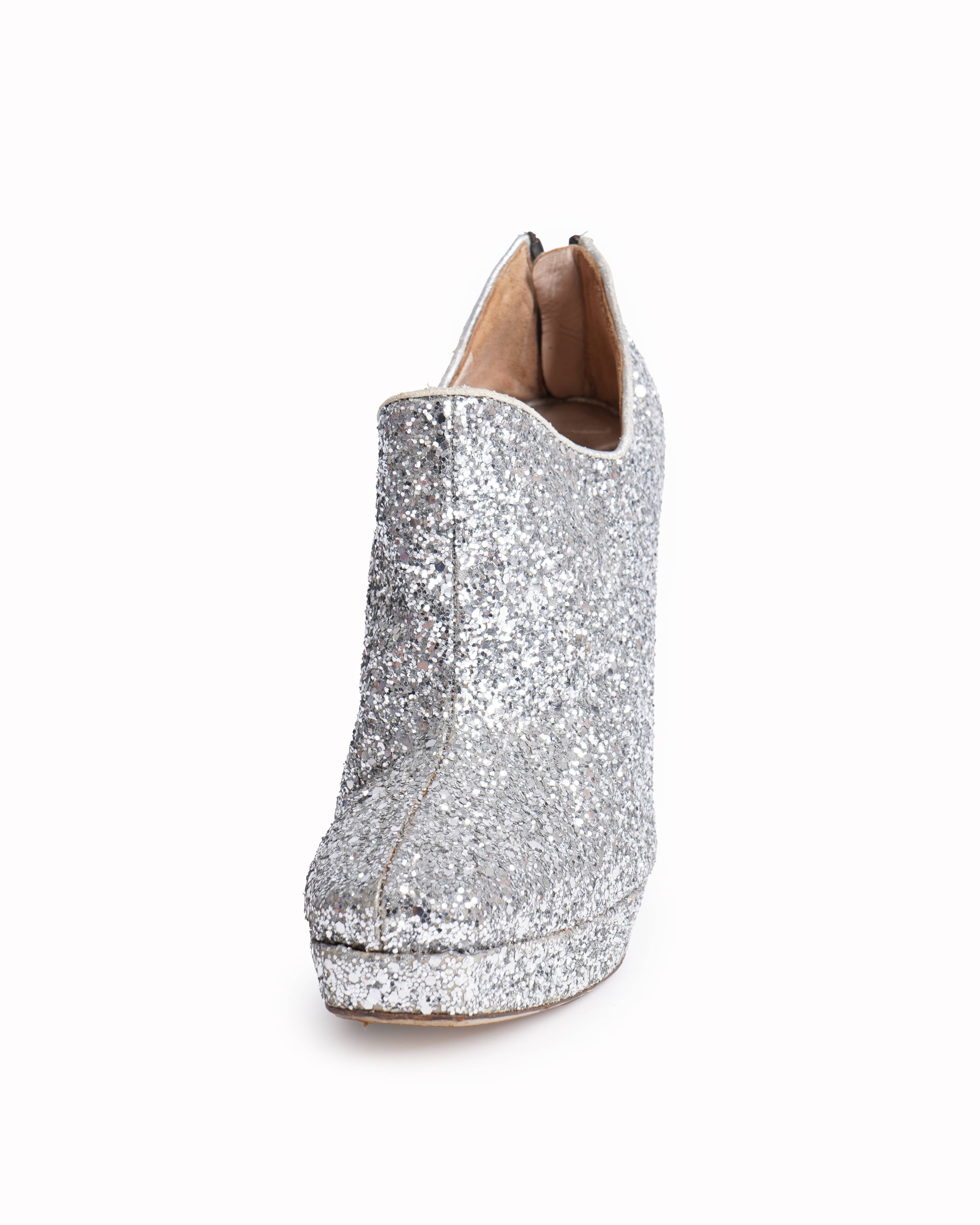 Miu Miu Glitter Heels