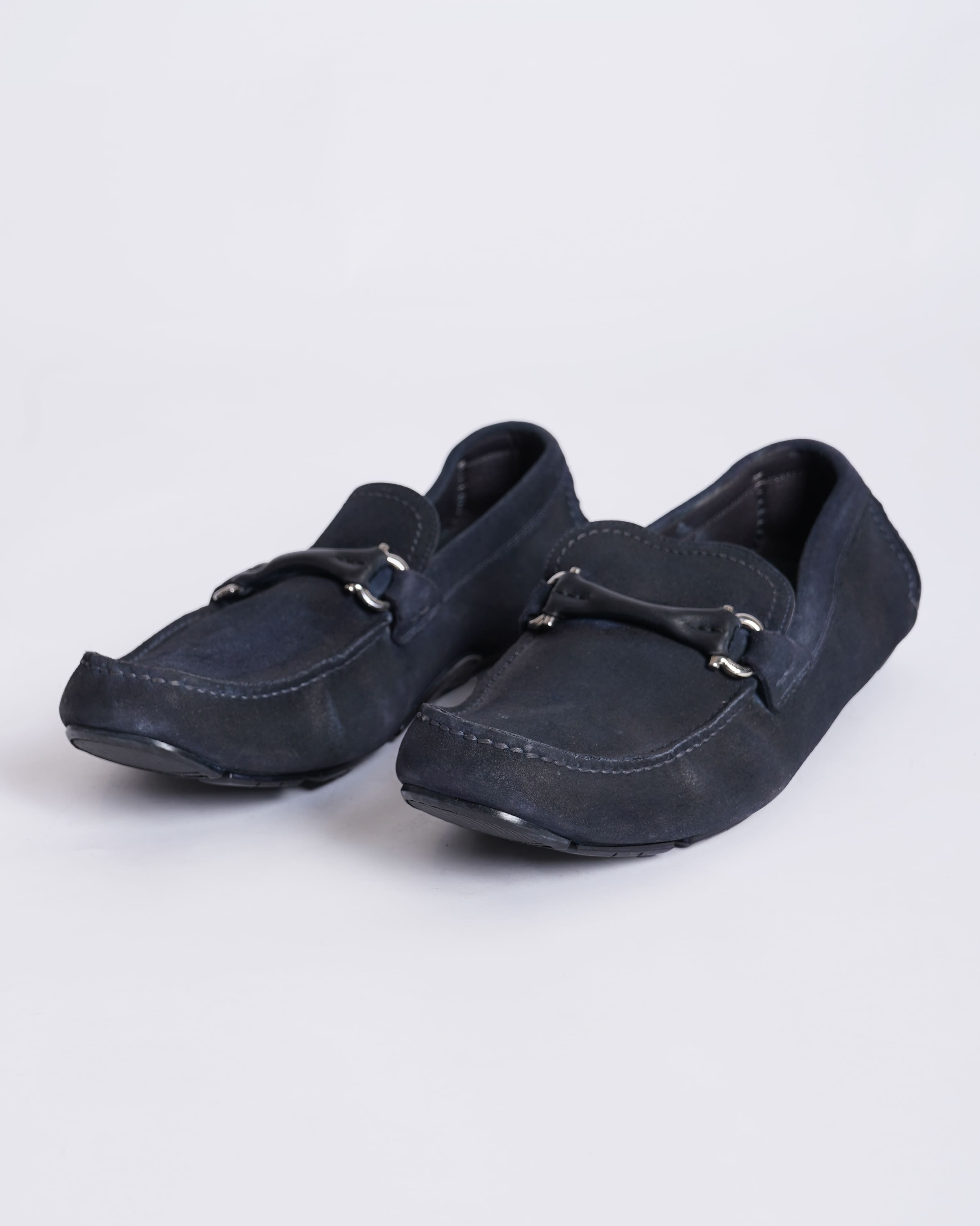 Salvatore Ferragamo Men's Loafers in Blue