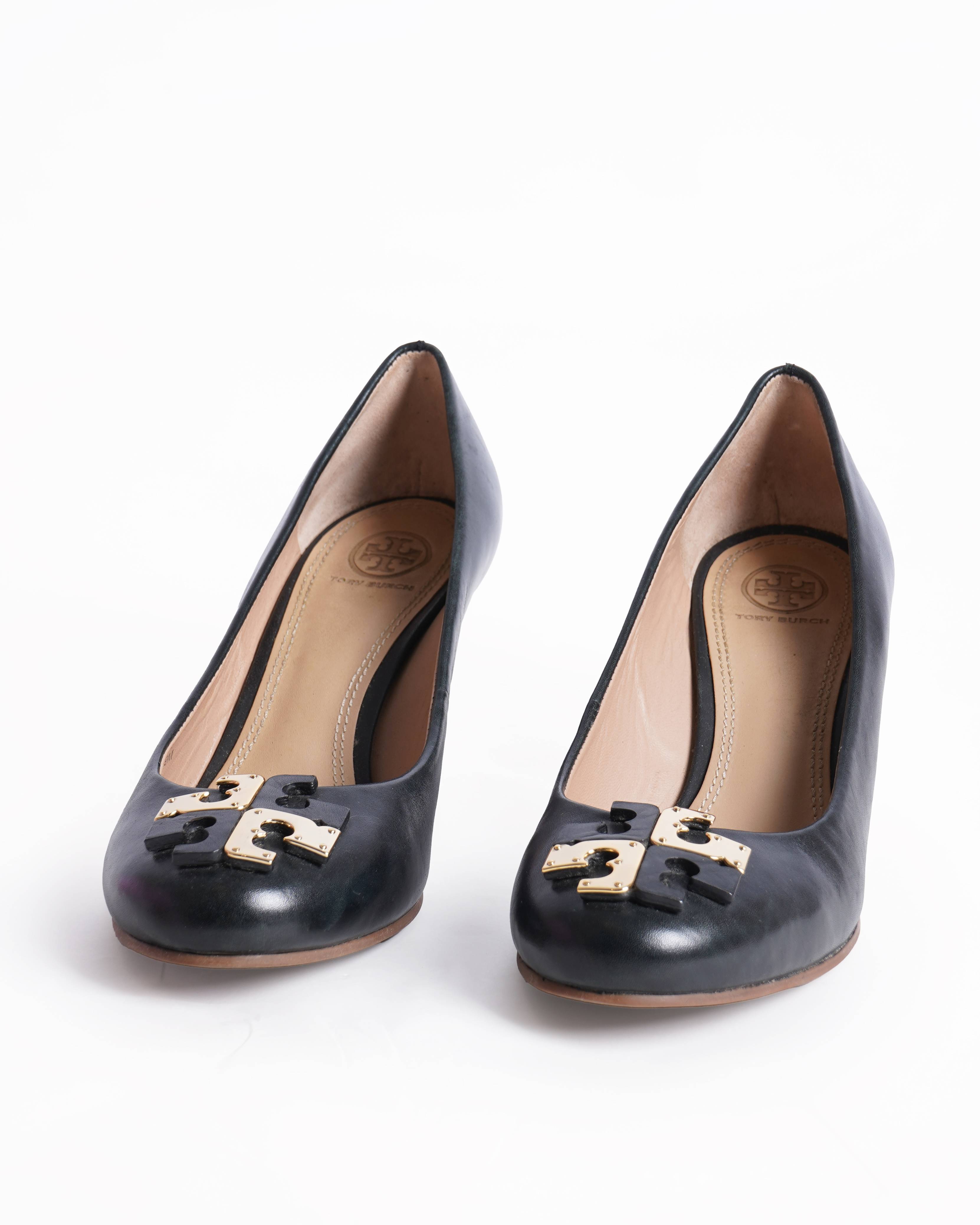 Tory burch lowell ballet wedge heels