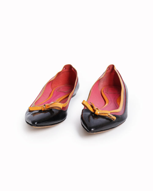 Christian Dior Pointed-Toe Ballet Flats