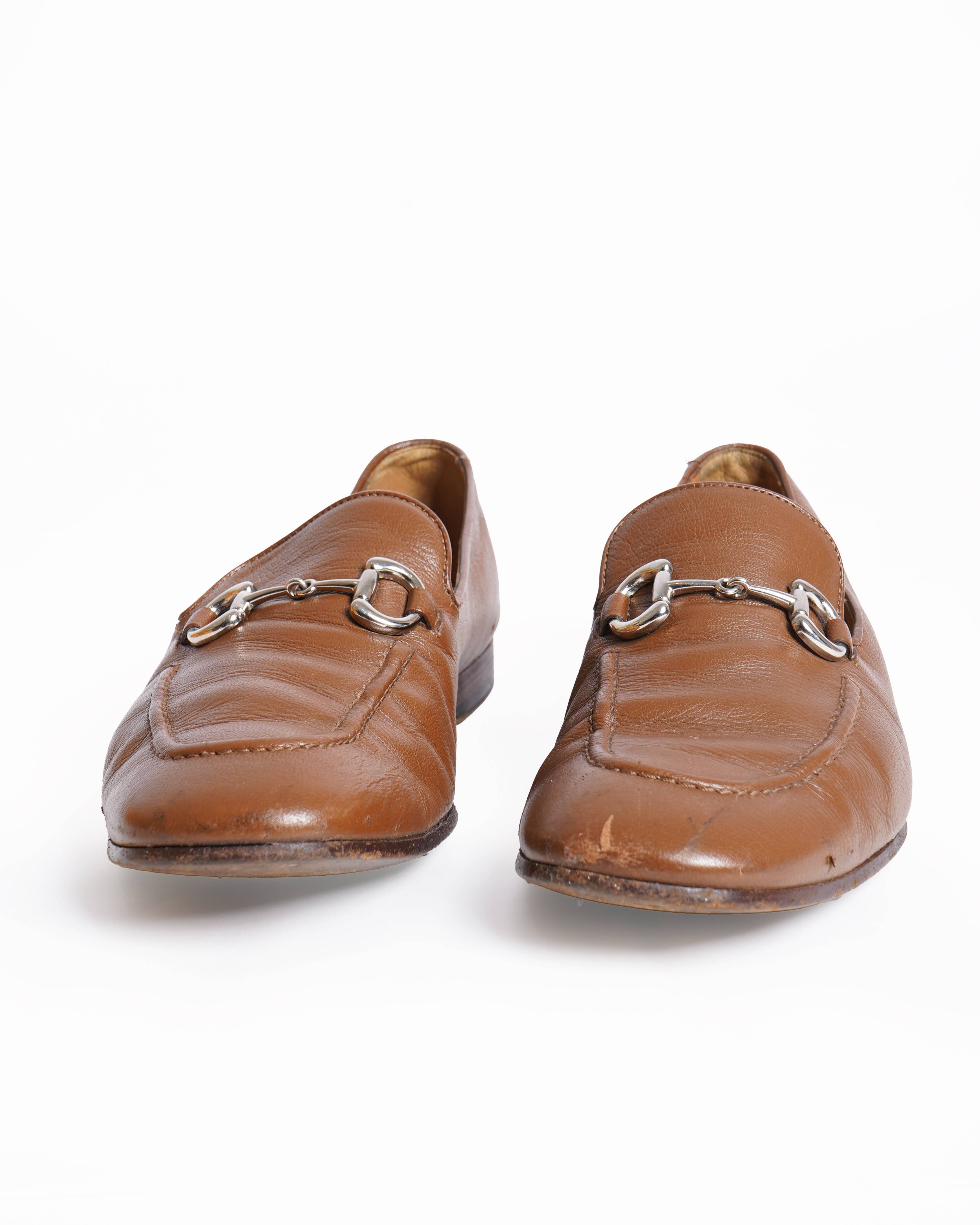 Gucci Men's Loafers In Brown