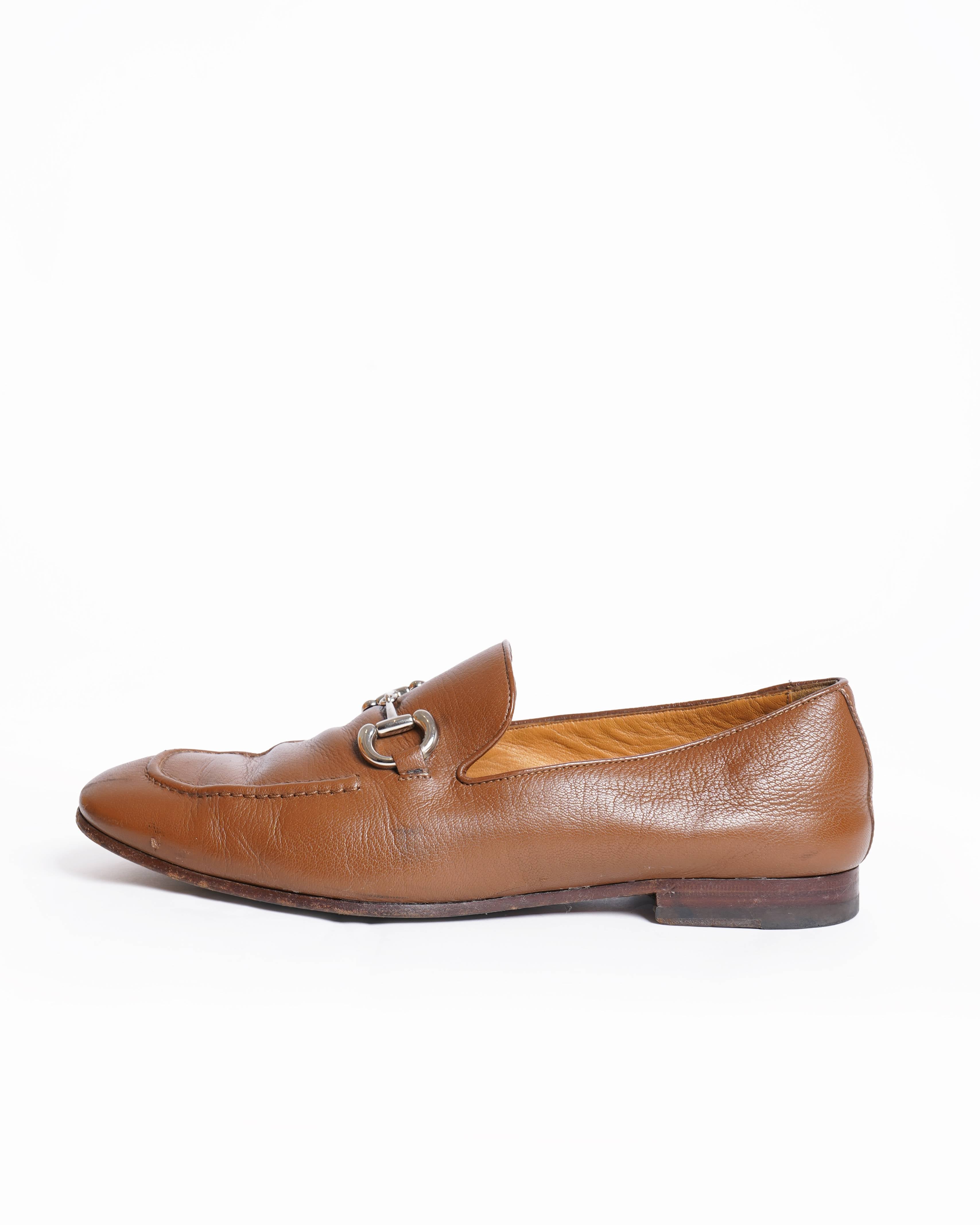 Gucci Men's Loafers In Brown