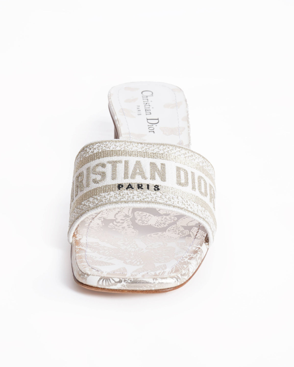 Christian Dior 
Dway cloth mules