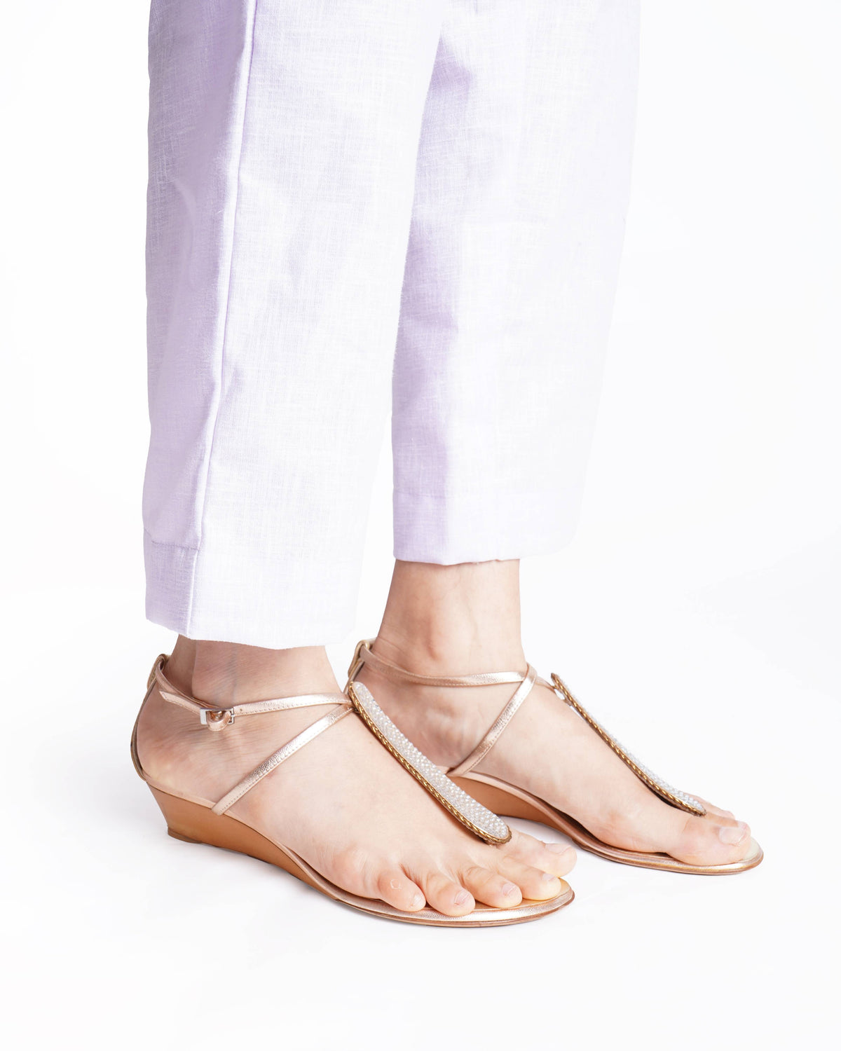 Giuseppe zanotti strap sandals with crystal accents