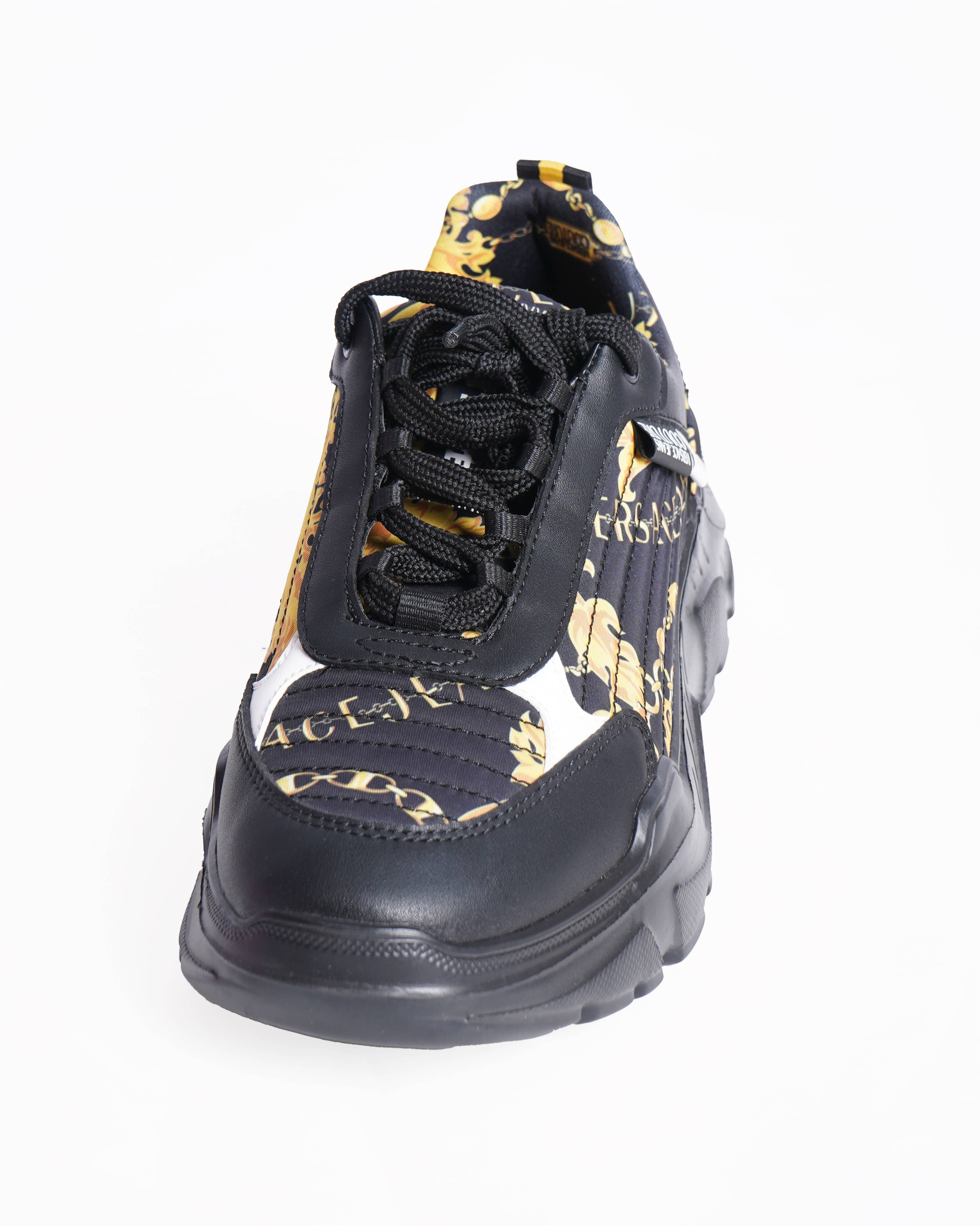 New Versace Trail Trek Chain Couture Sneakers
