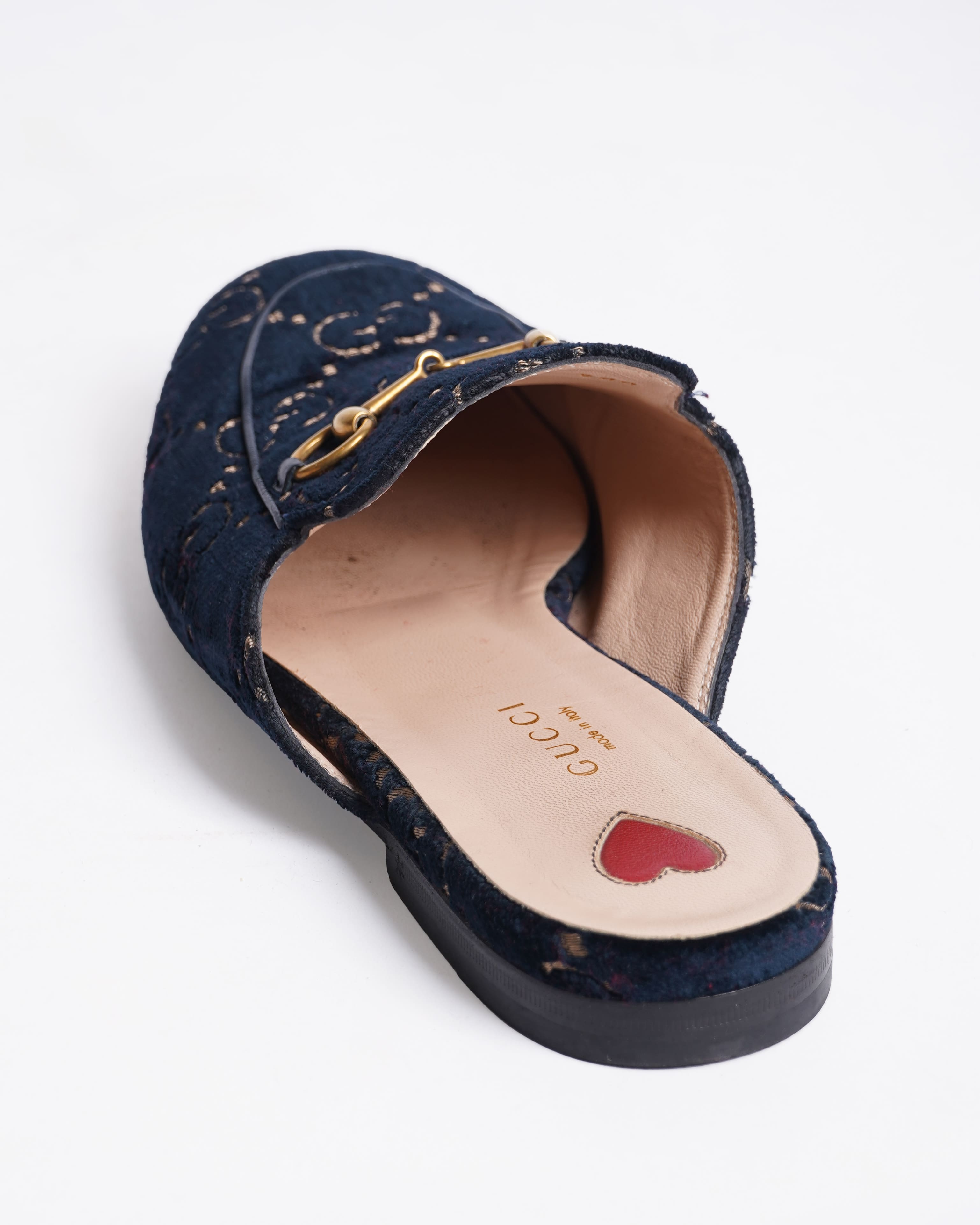 Gucci Princetown Horsebit Flat Mules