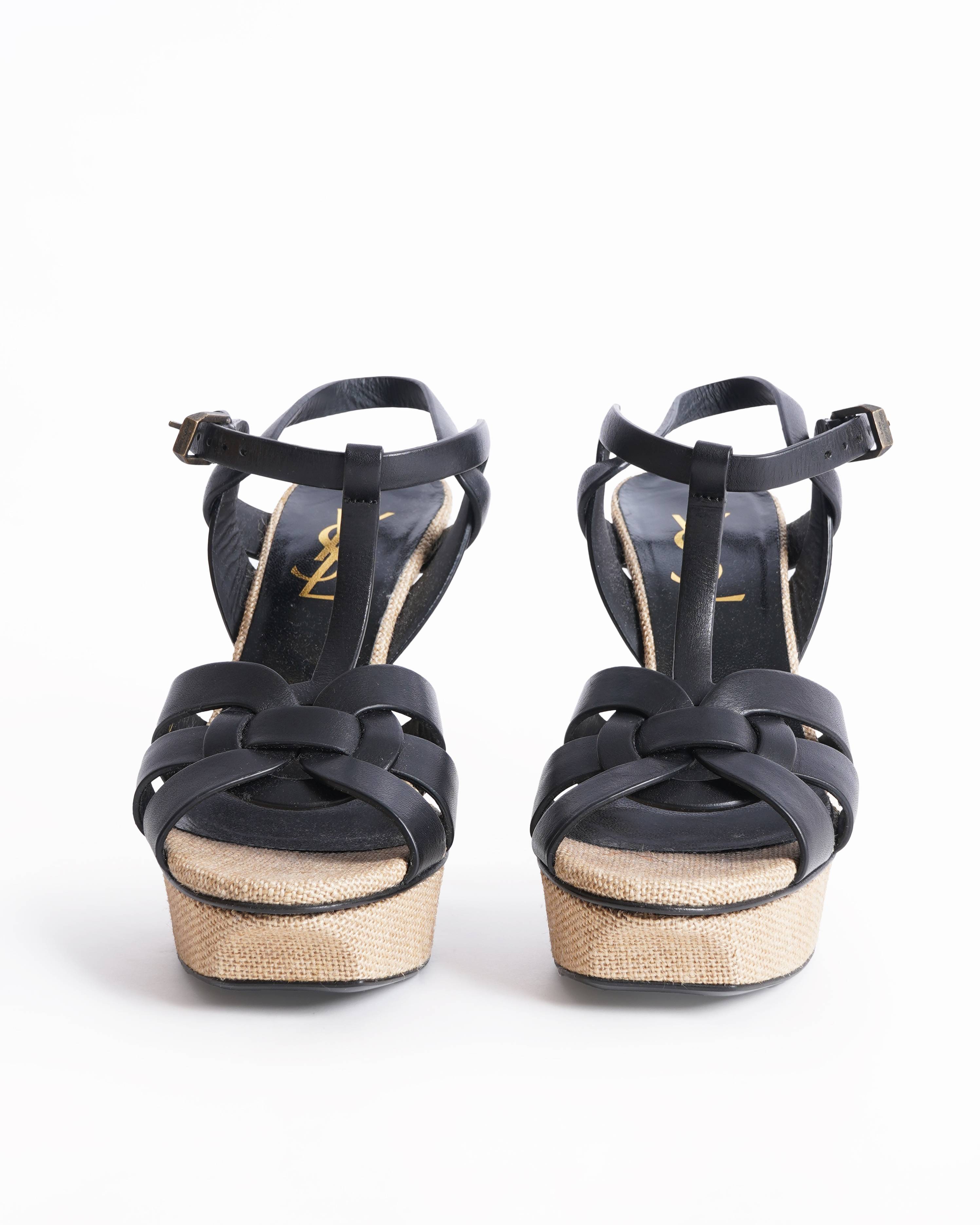 Saint laurent tribute platform heels