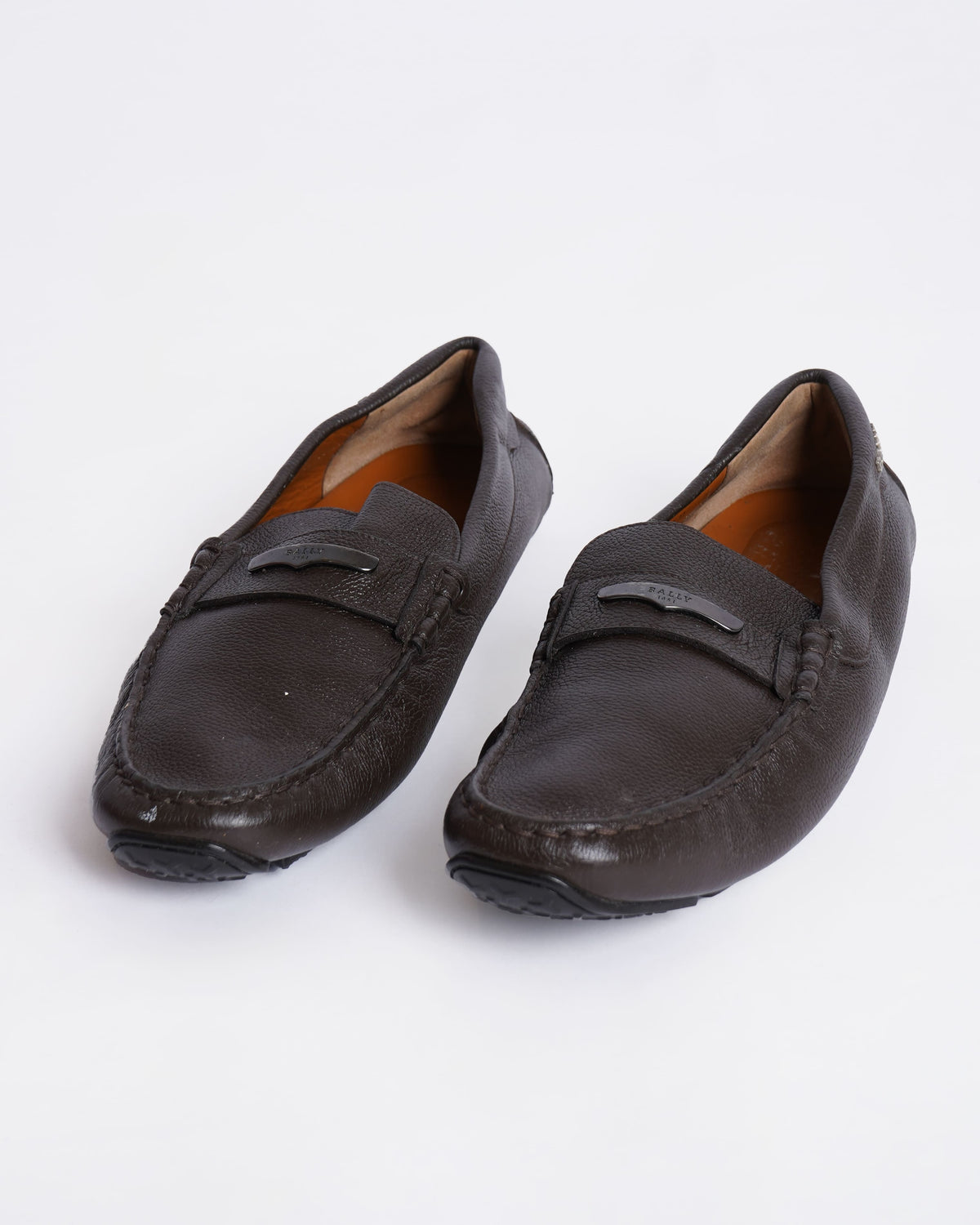 New Bally Mens loafer in Brown