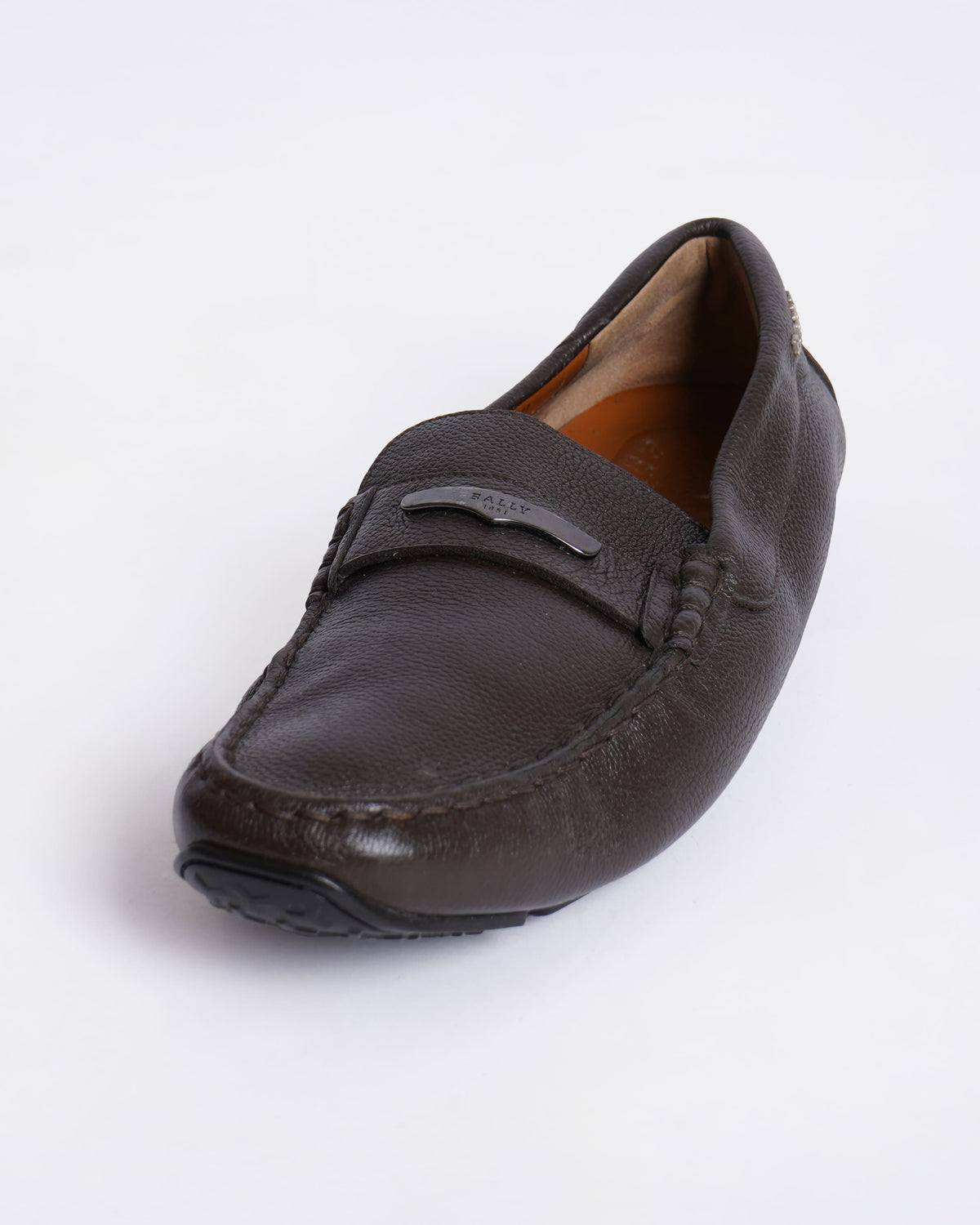 New Bally Mens loafer in Brown