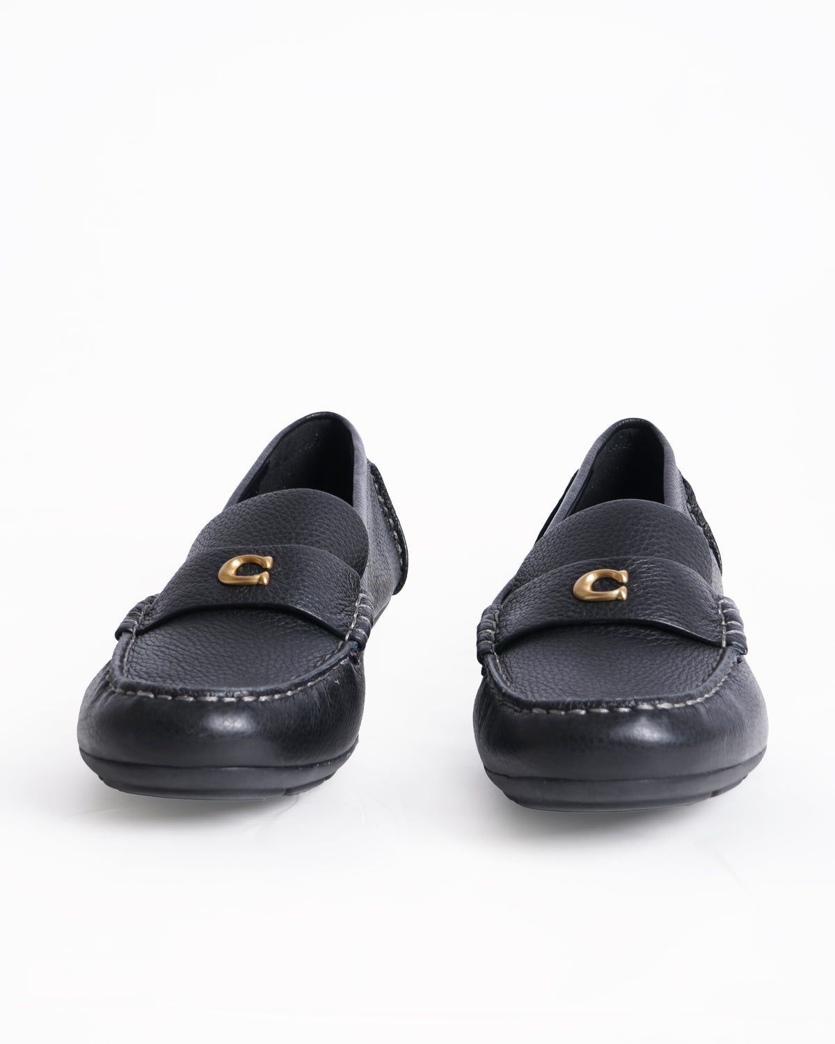 New Coach loafers in Black