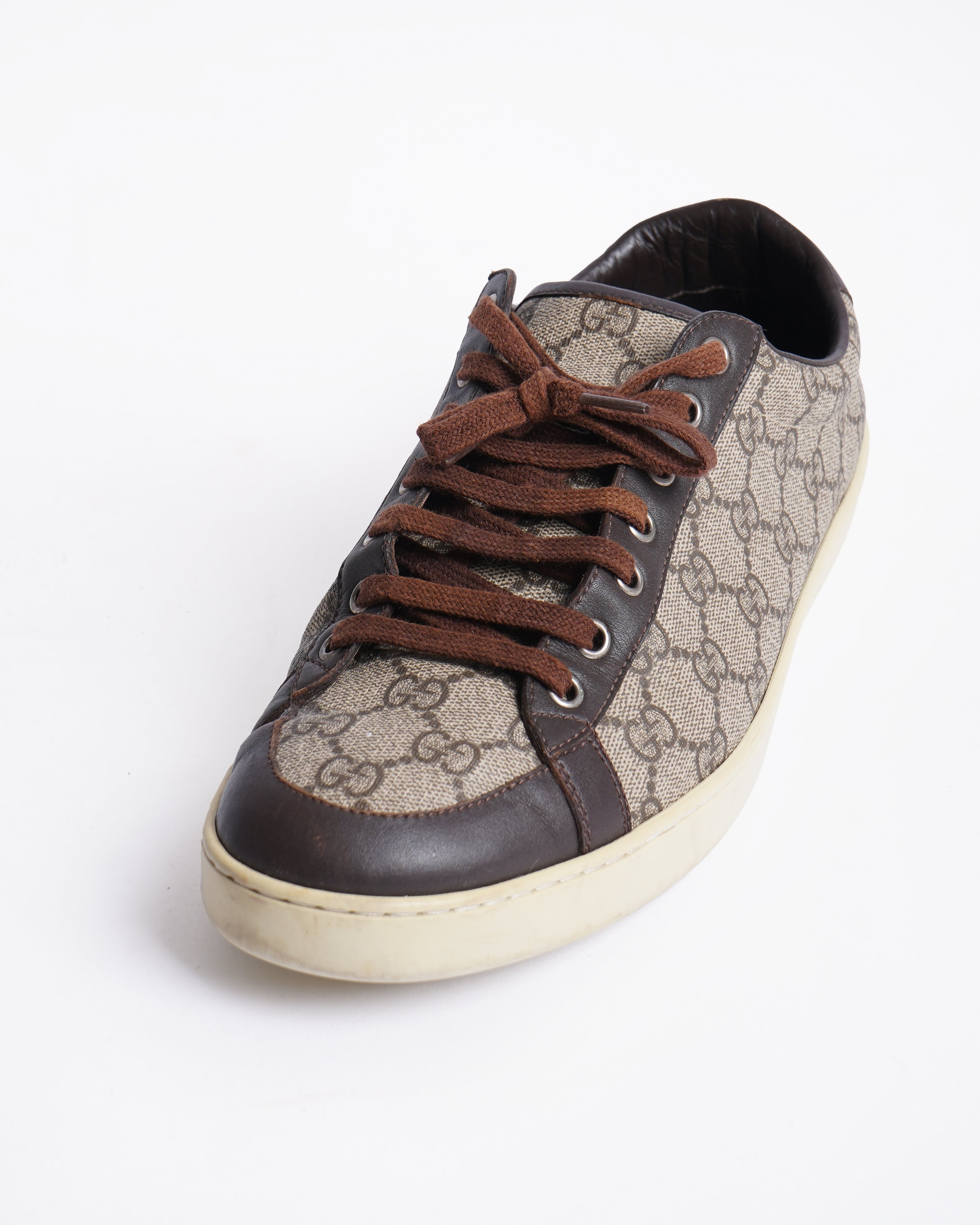 Gucci Men's Brown & Beige Trainers