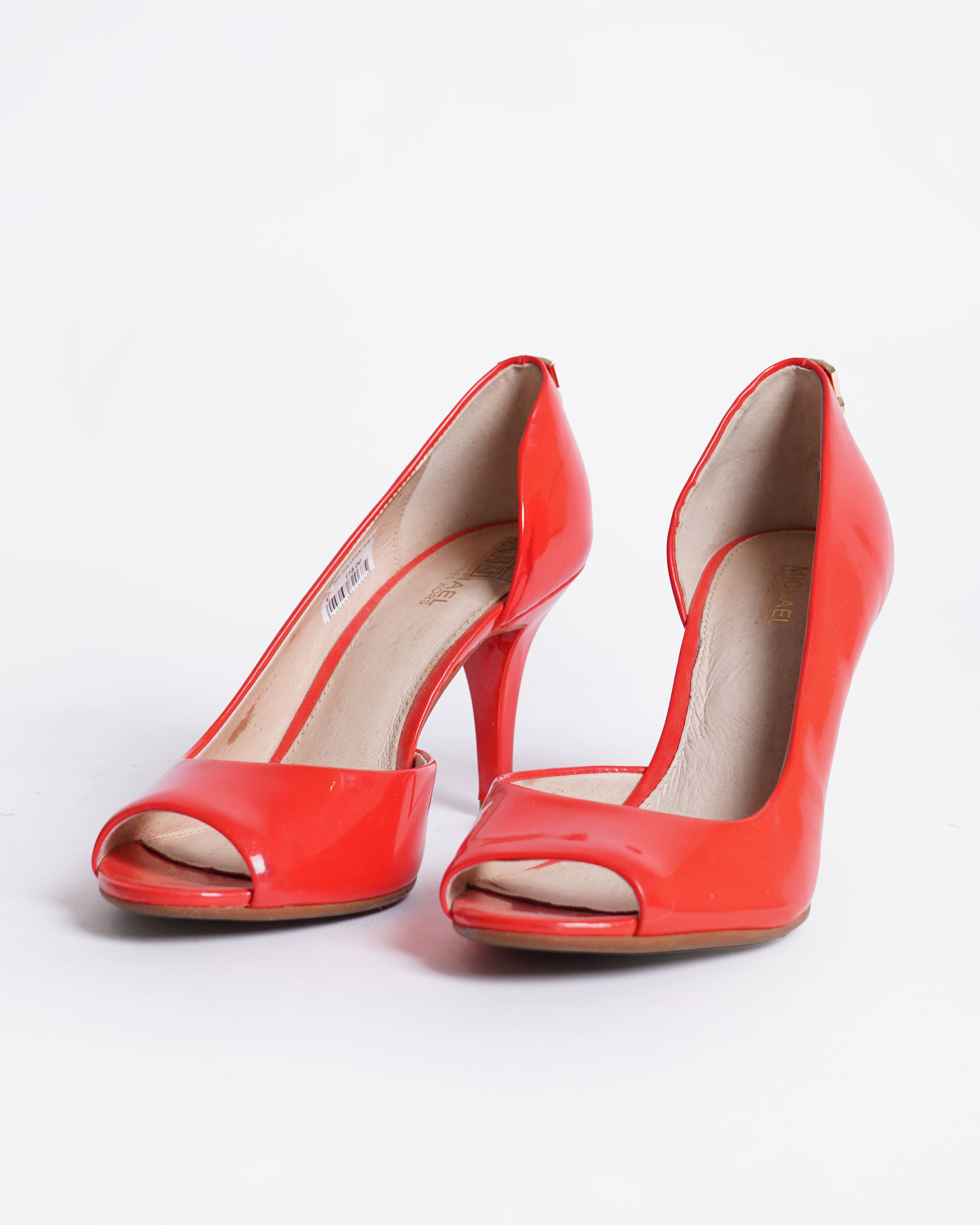 Michael kors chantal flex faux patent leather pumps