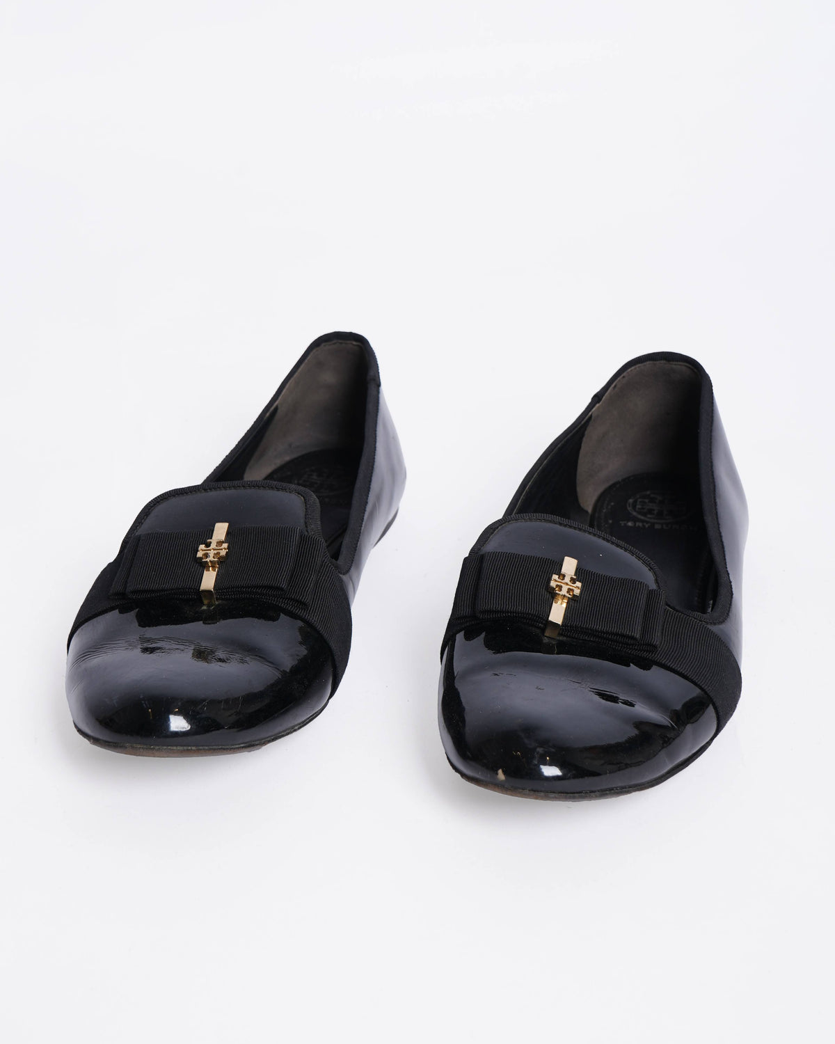 Tory Burch Black Flats