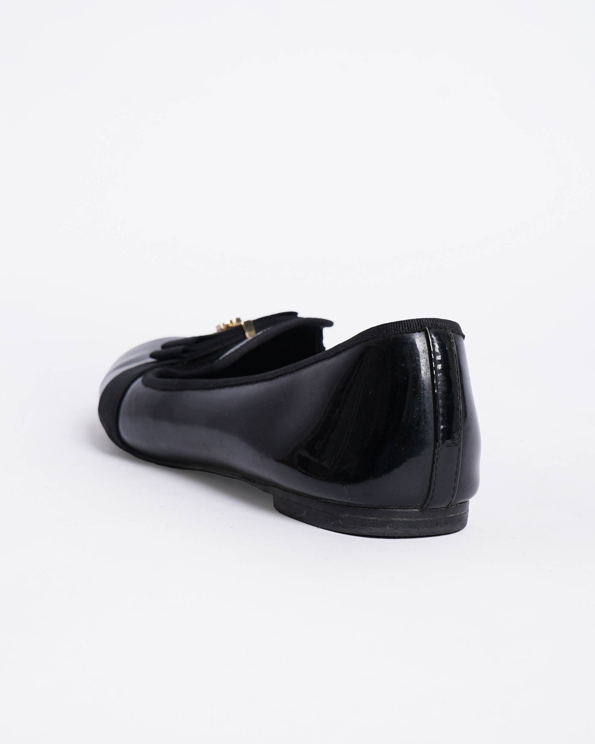 Tory Burch Black Flats