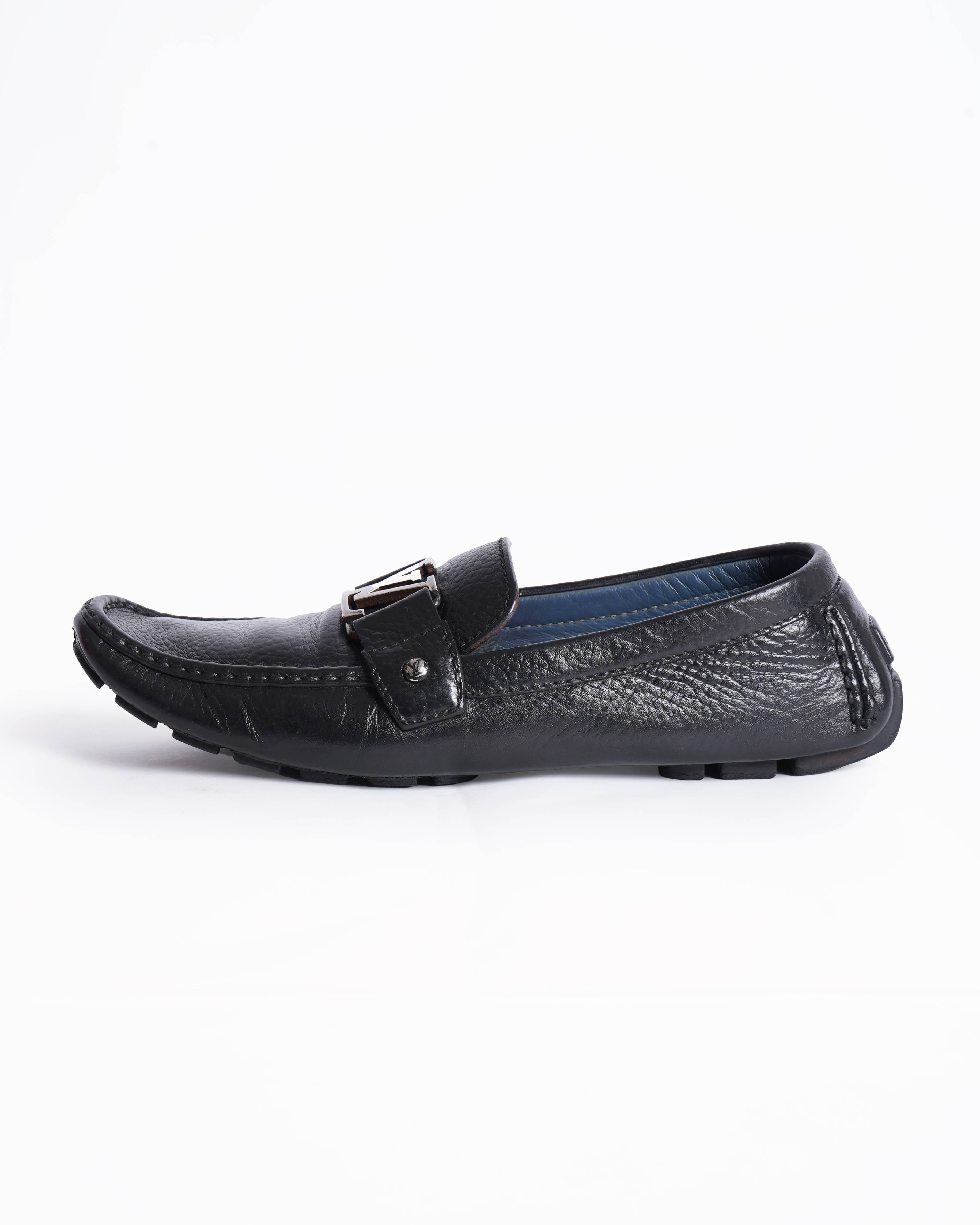 Louis Vuitton Men's Loafers In Black