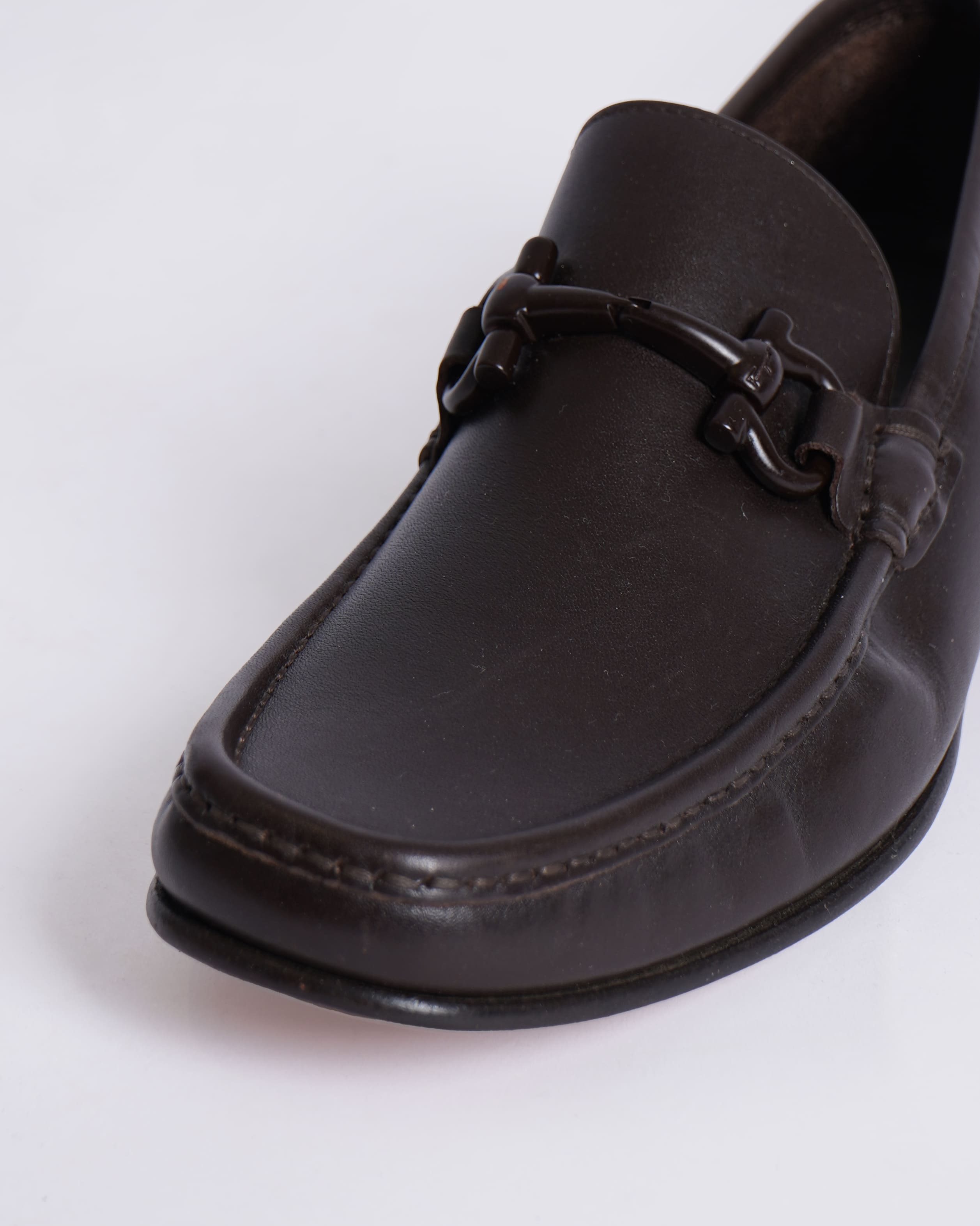 Salvatore Ferragamo Men's Loafers in Dark Brown