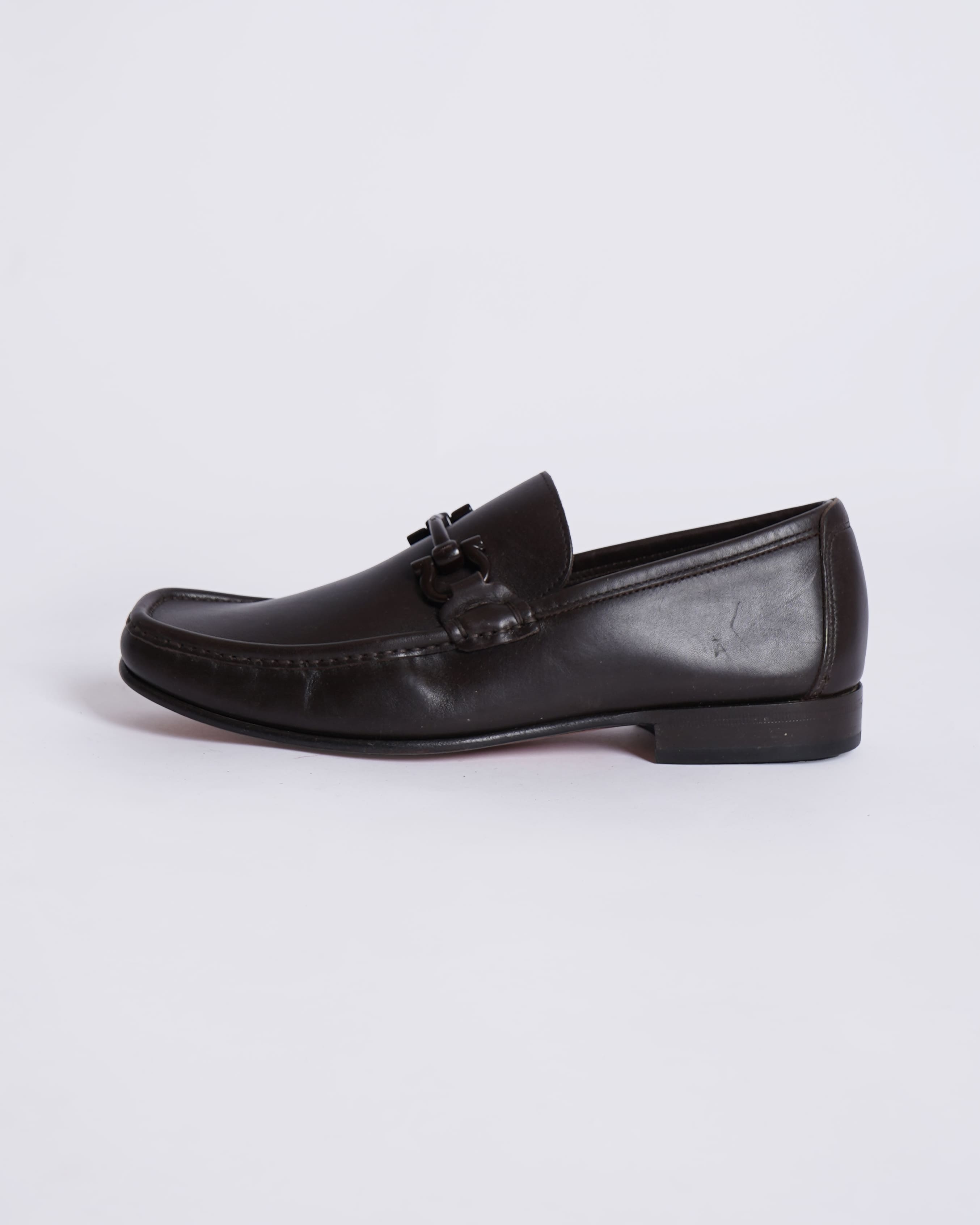 Salvatore Ferragamo Men's Loafers in Dark Brown