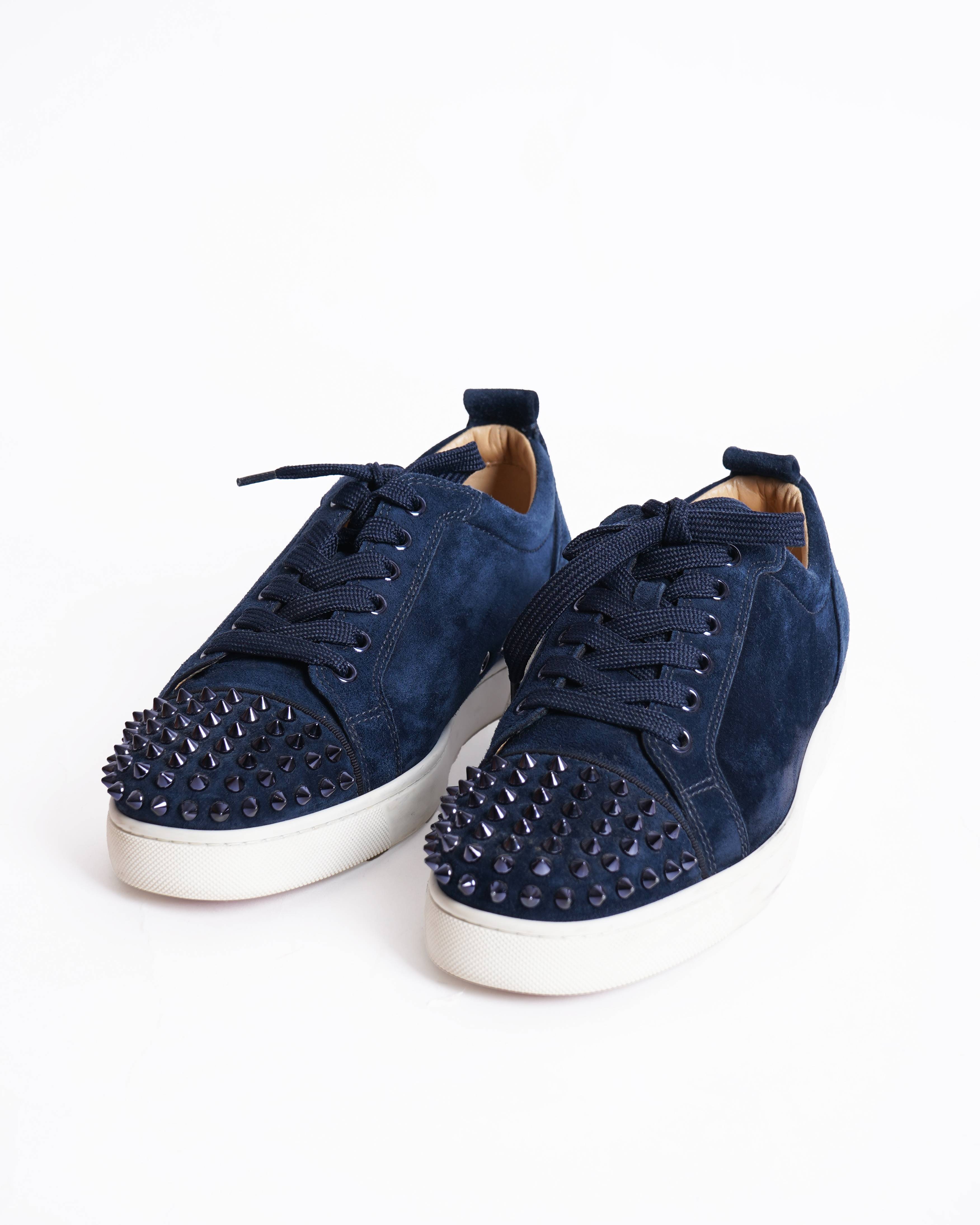 Christian Louboutin Men's Vieira Spikes Sneakers