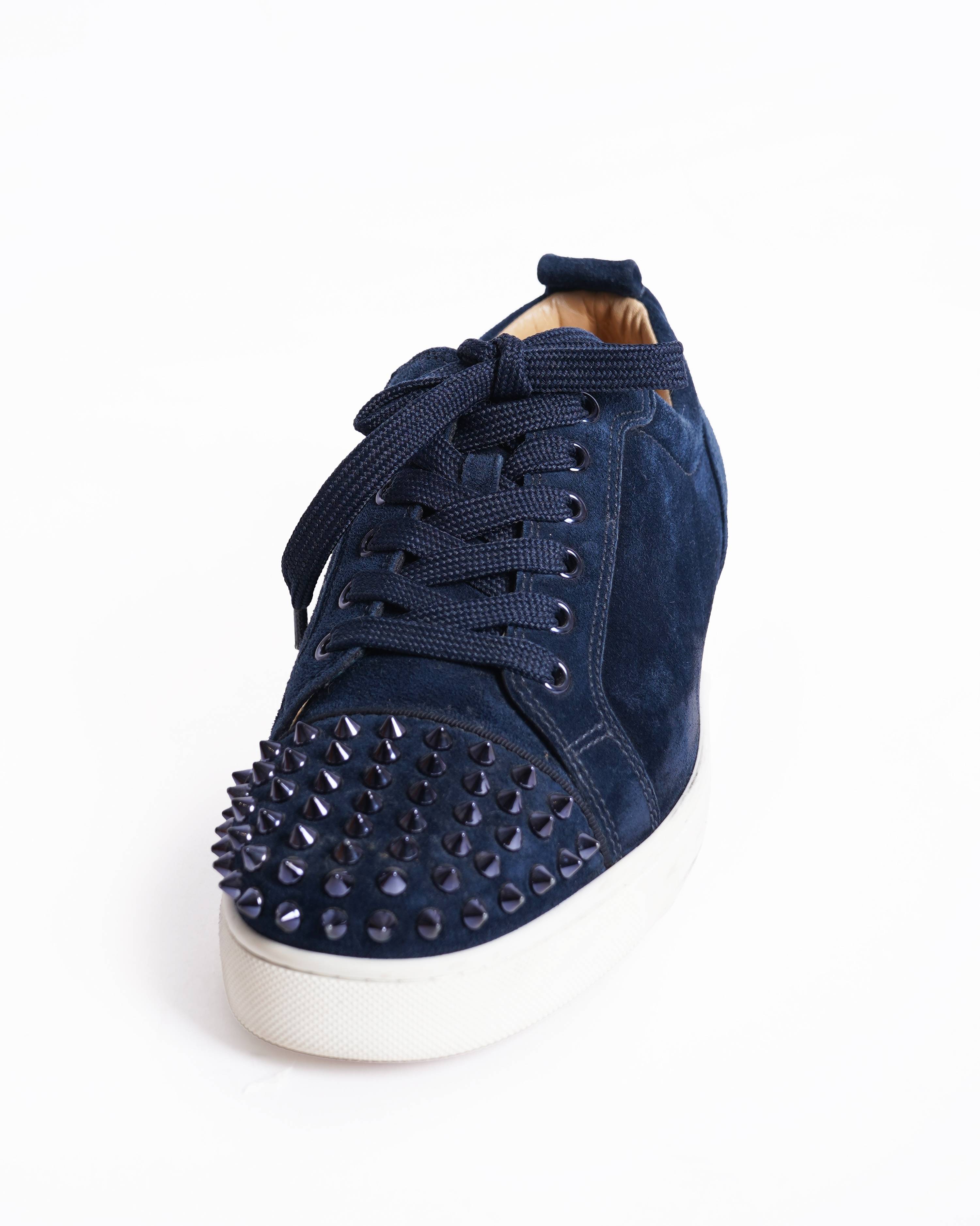 Christian Louboutin Men's Vieira Spikes Sneakers