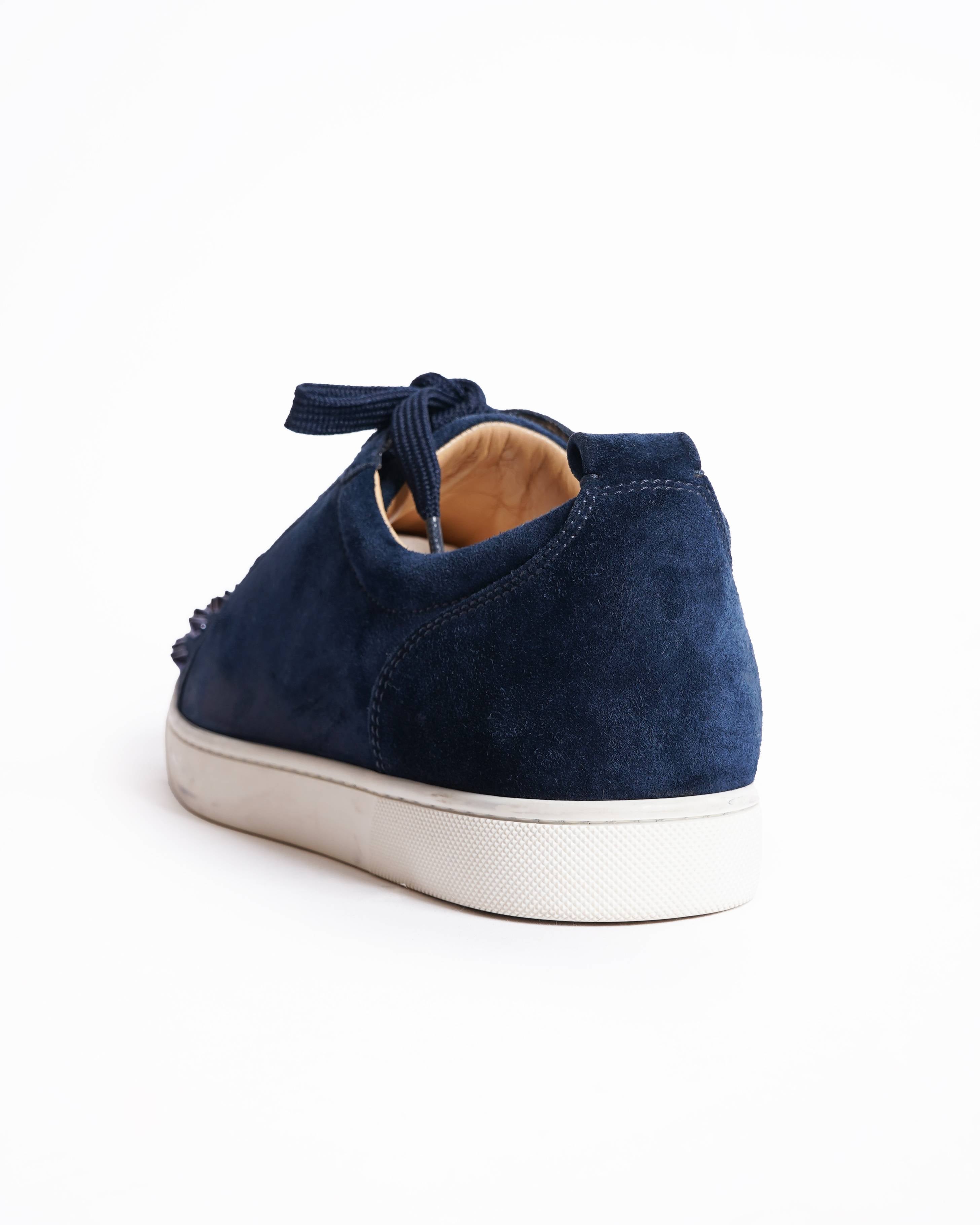 Christian Louboutin Men's Vieira Spikes Sneakers