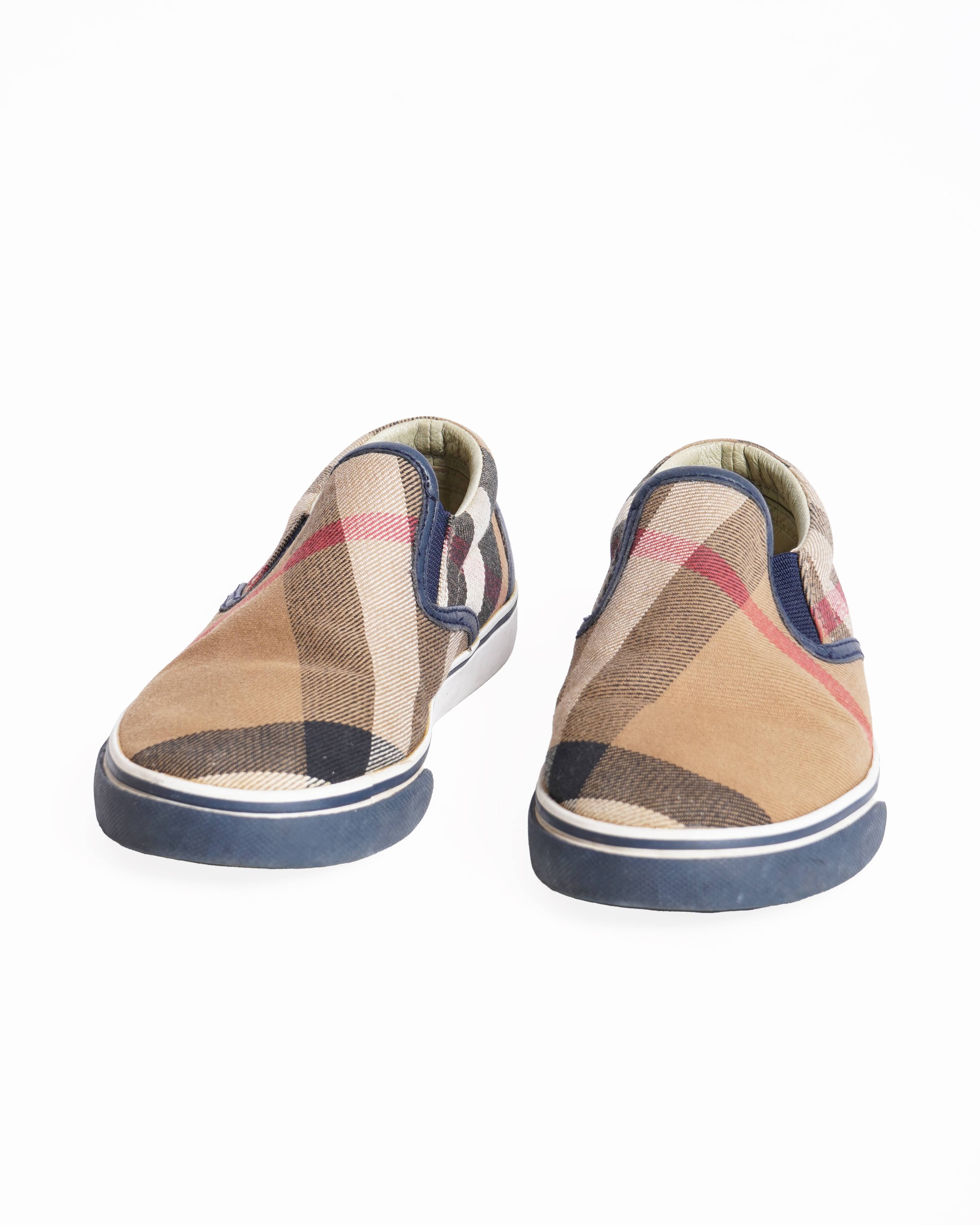 Burberry  SneakersCanvas Shoes Slip-on