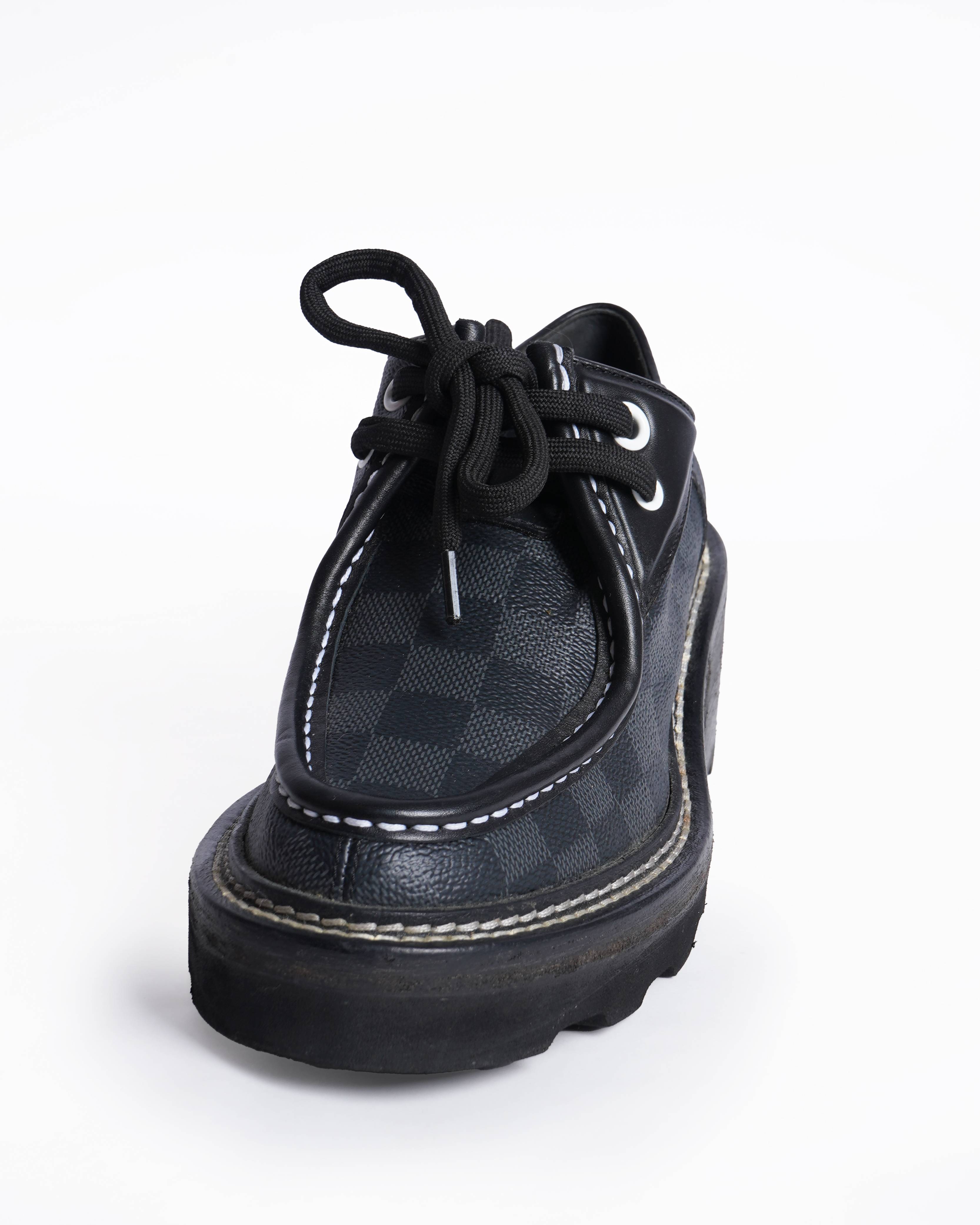 New Louis Vuitton Women's Ranger Derby In Damier Grained Calf Leather