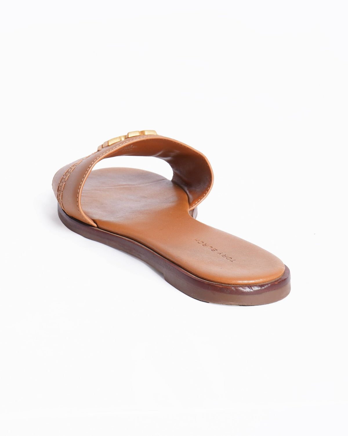 Tory burch brown everly flats