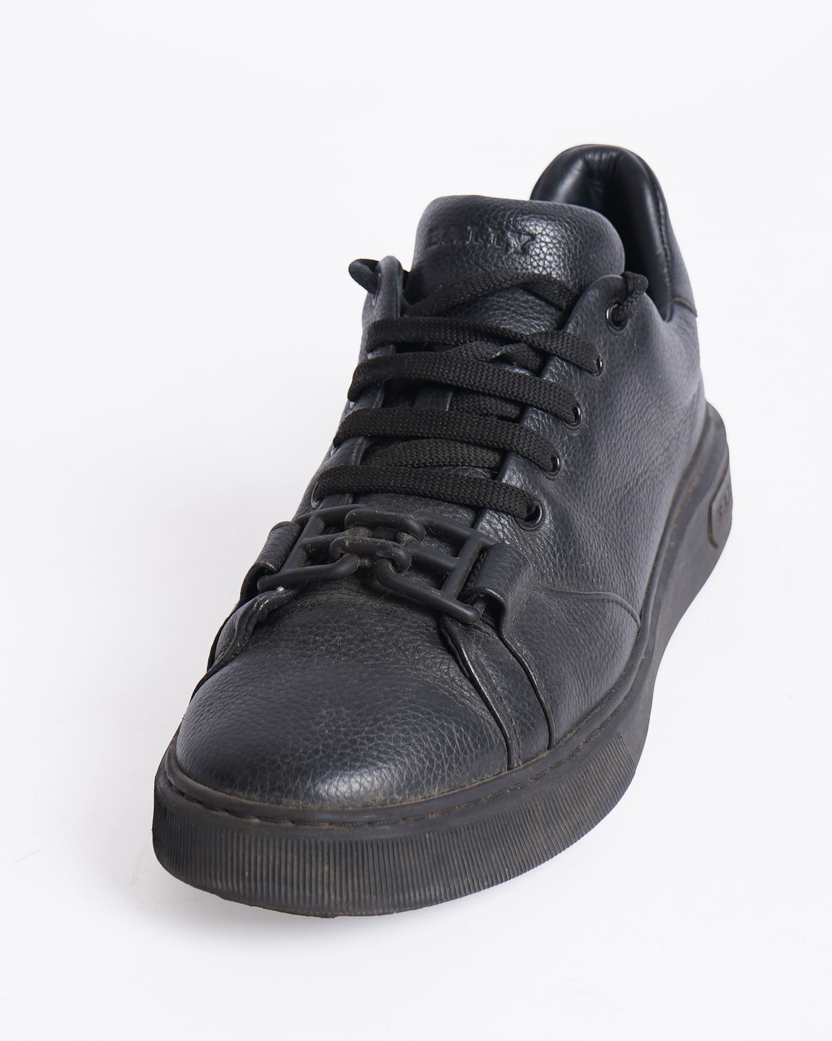 Bally Morrys Leather Lace-Up Sneakers Men