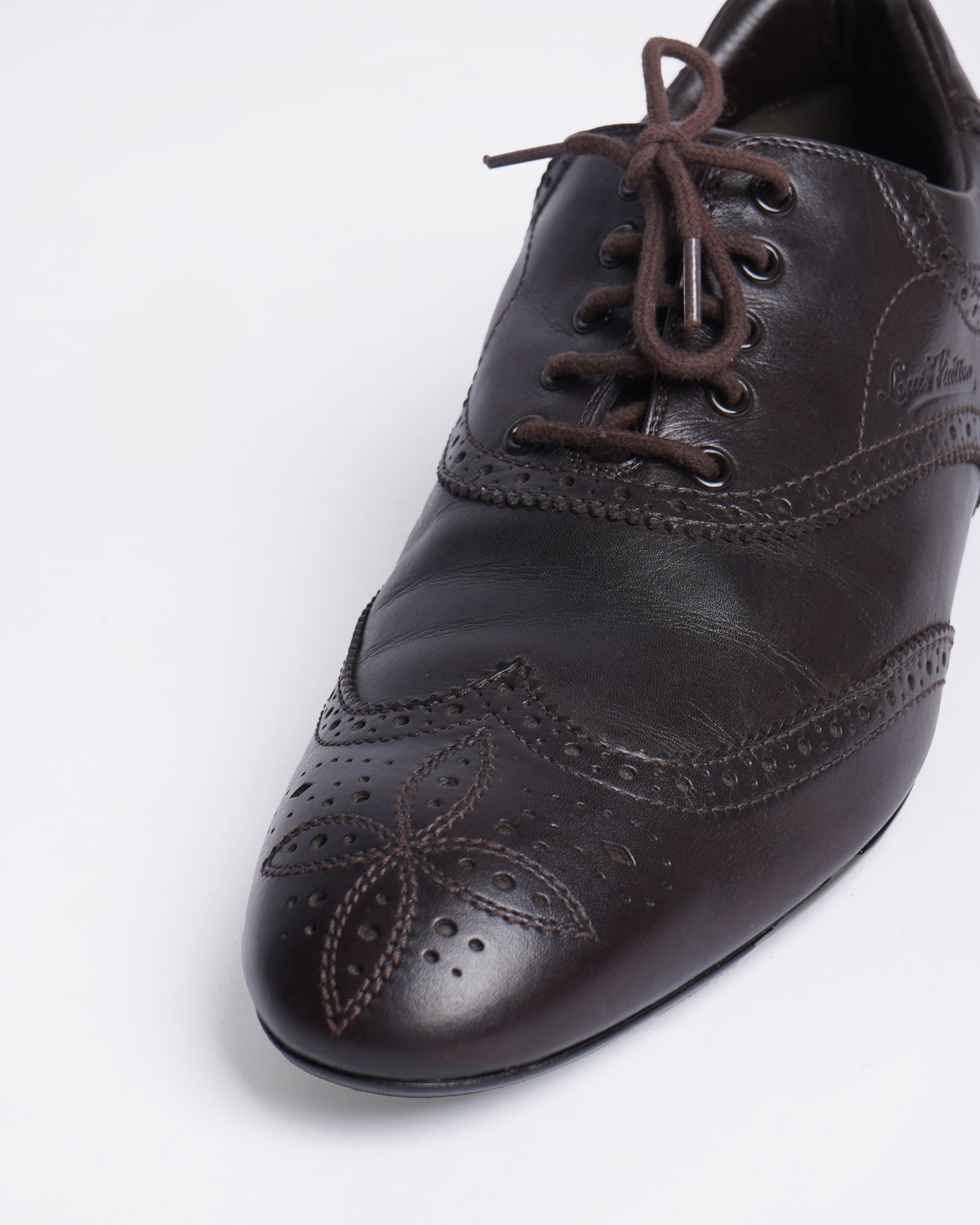 Louis Vuitton Shoes Men in Brown