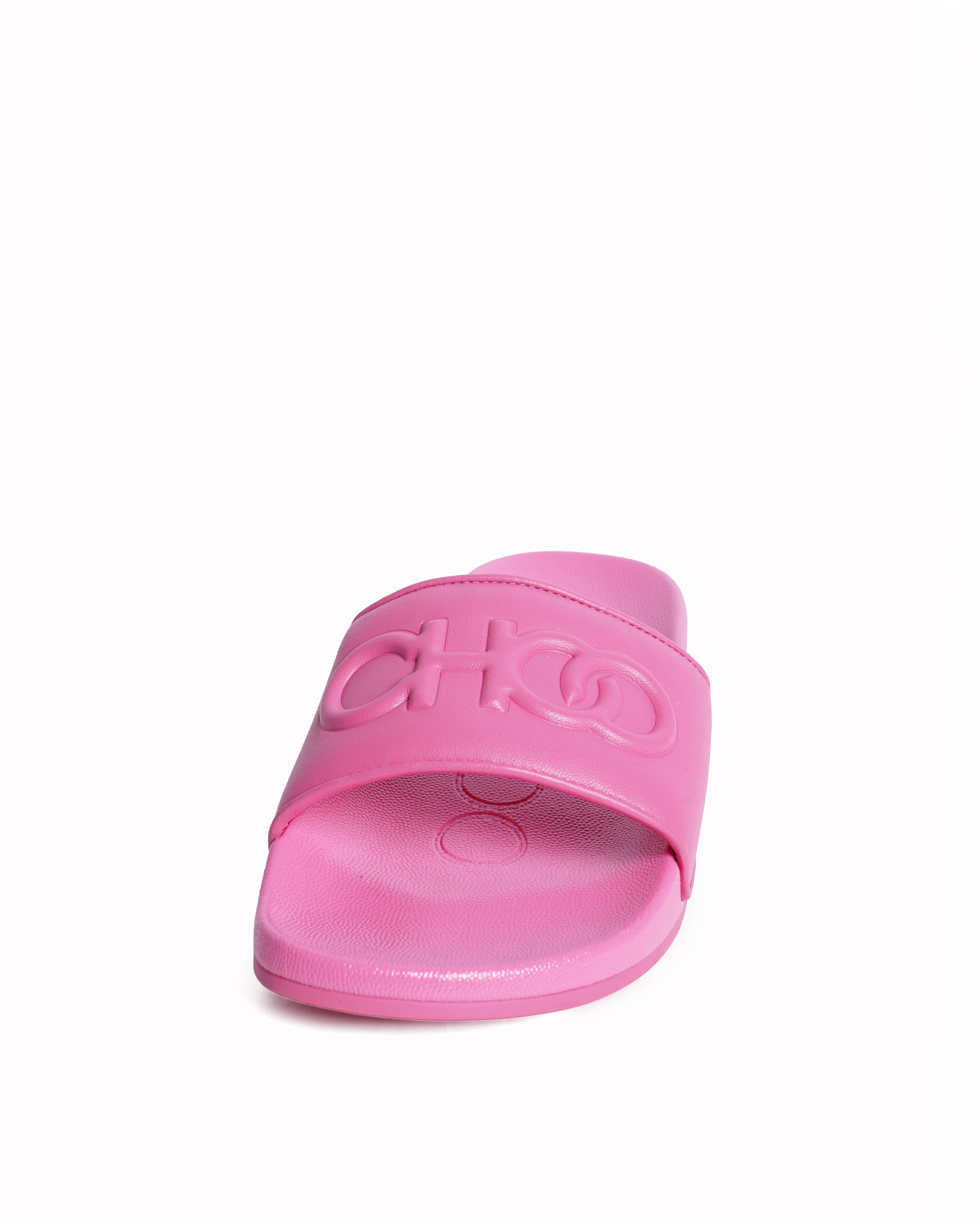 New Jimmy choo pink rubber pool slides