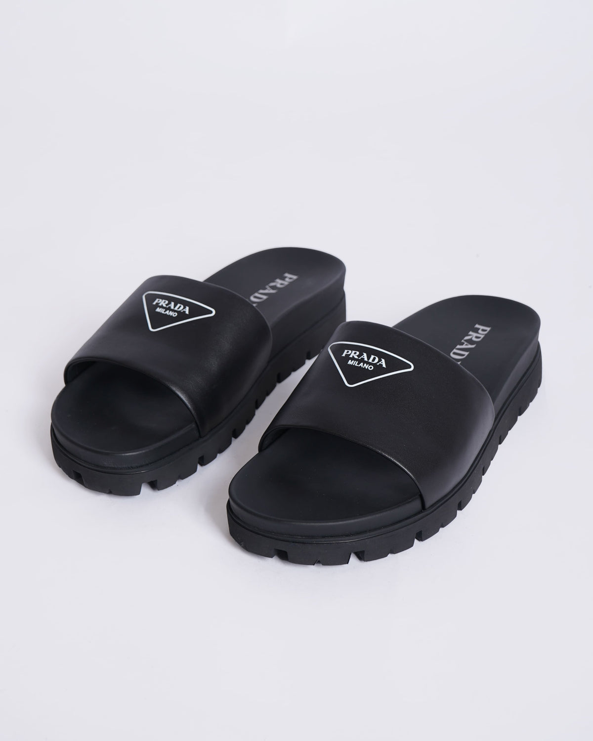 Prada Men's slides in Black