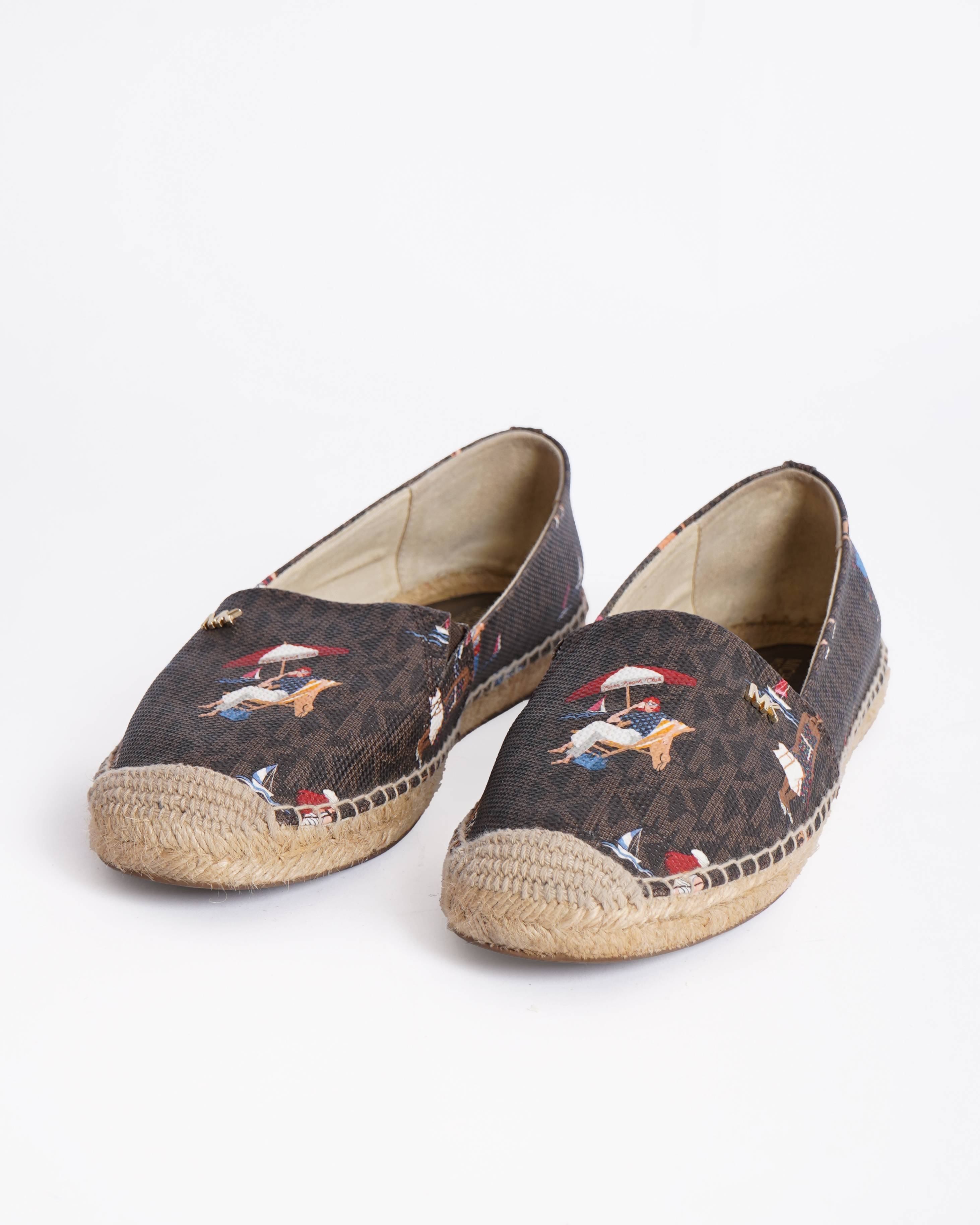 Michael kors kendrick jet set slip on espadriles