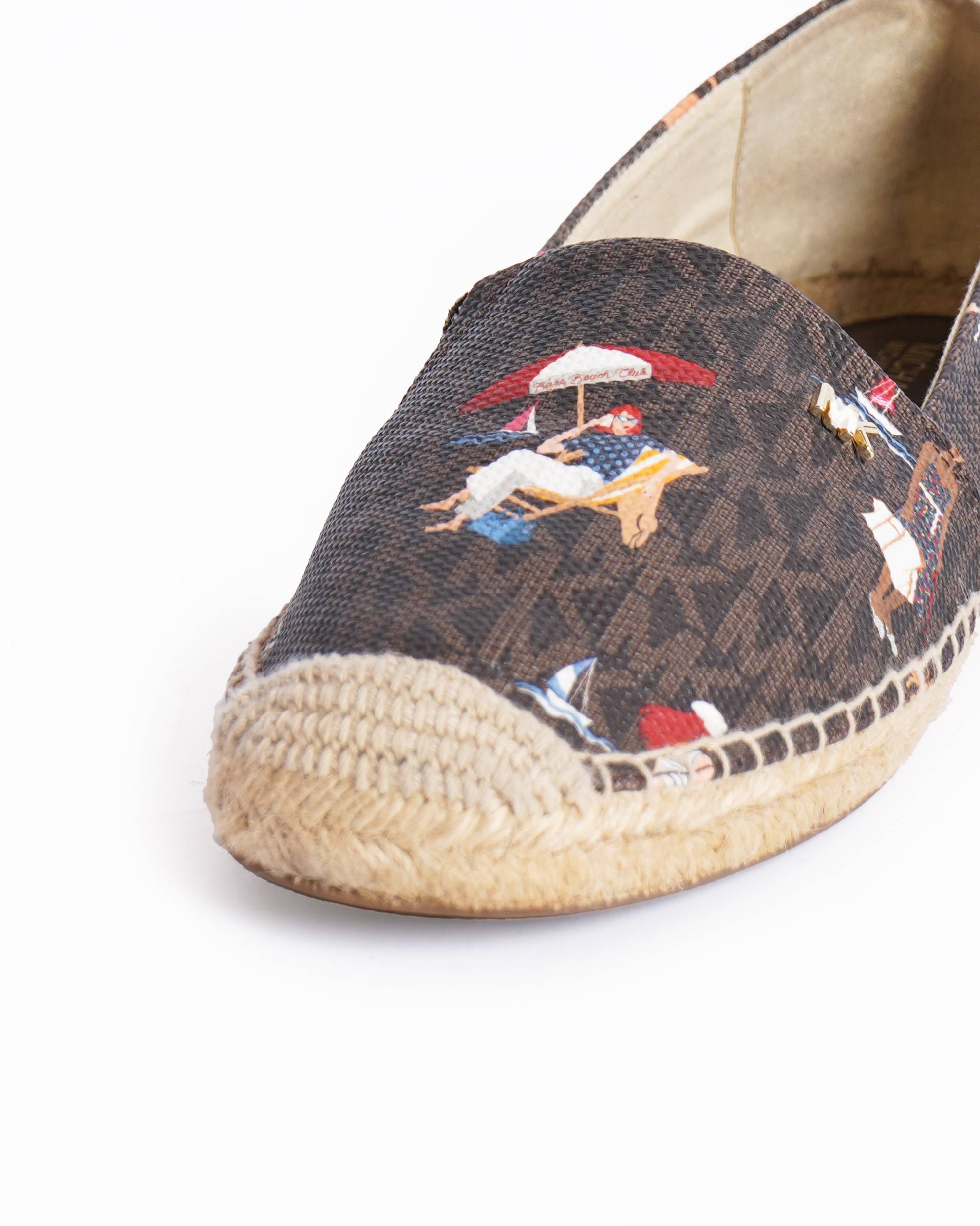Michael kors kendrick jet set slip on espadriles