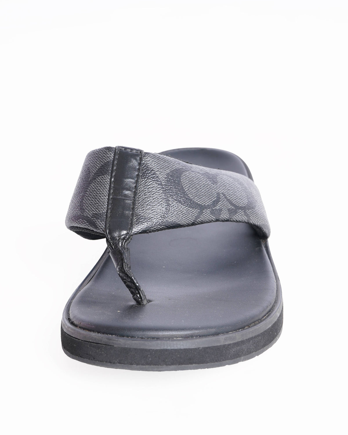 Coach Signature Canvas Flip Flops