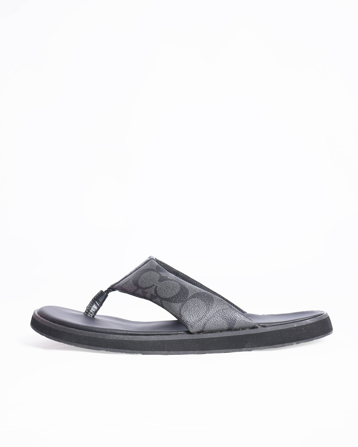 Coach Signature Canvas Flip Flops