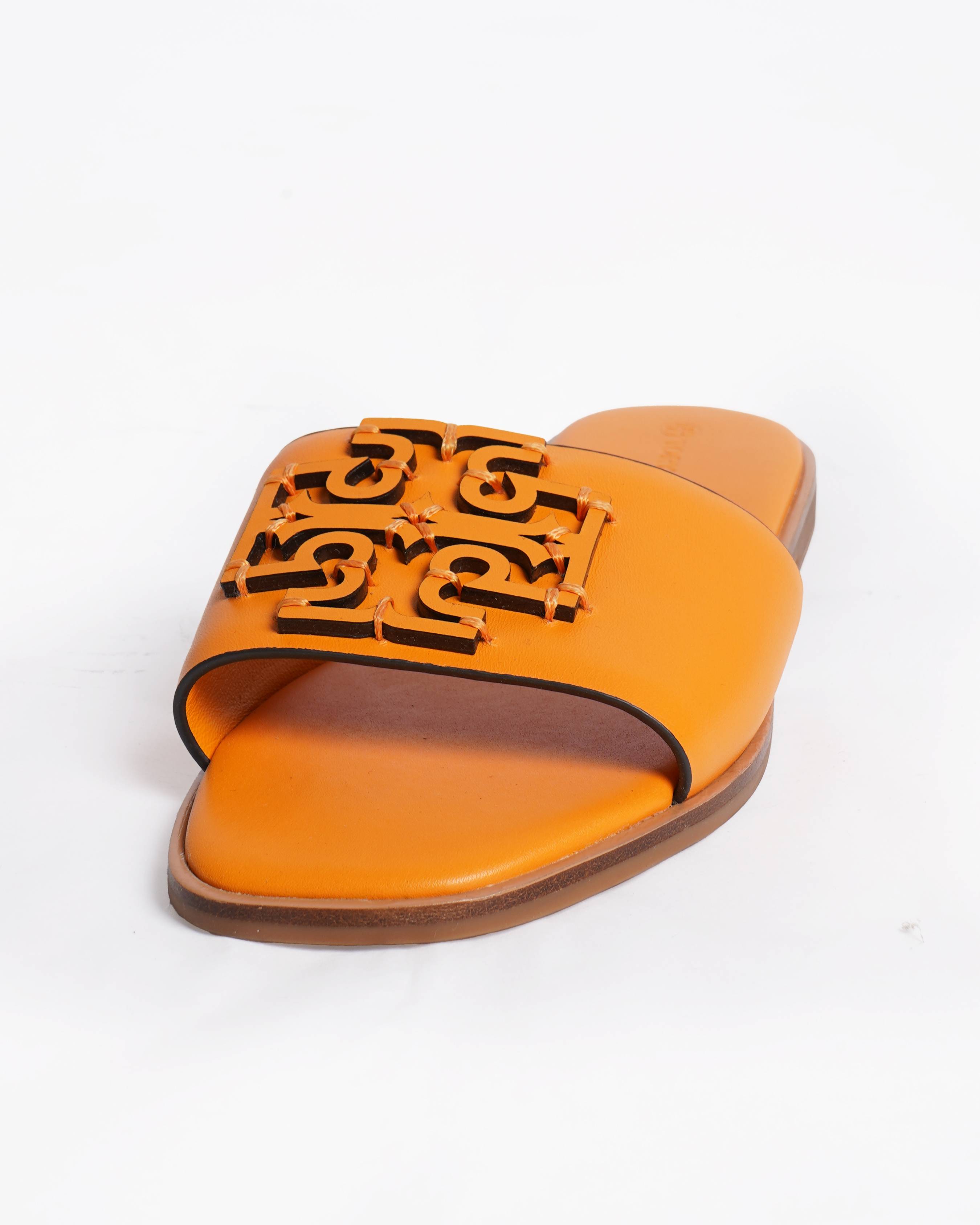 New Tory Burch Ines Open-Toe Slides