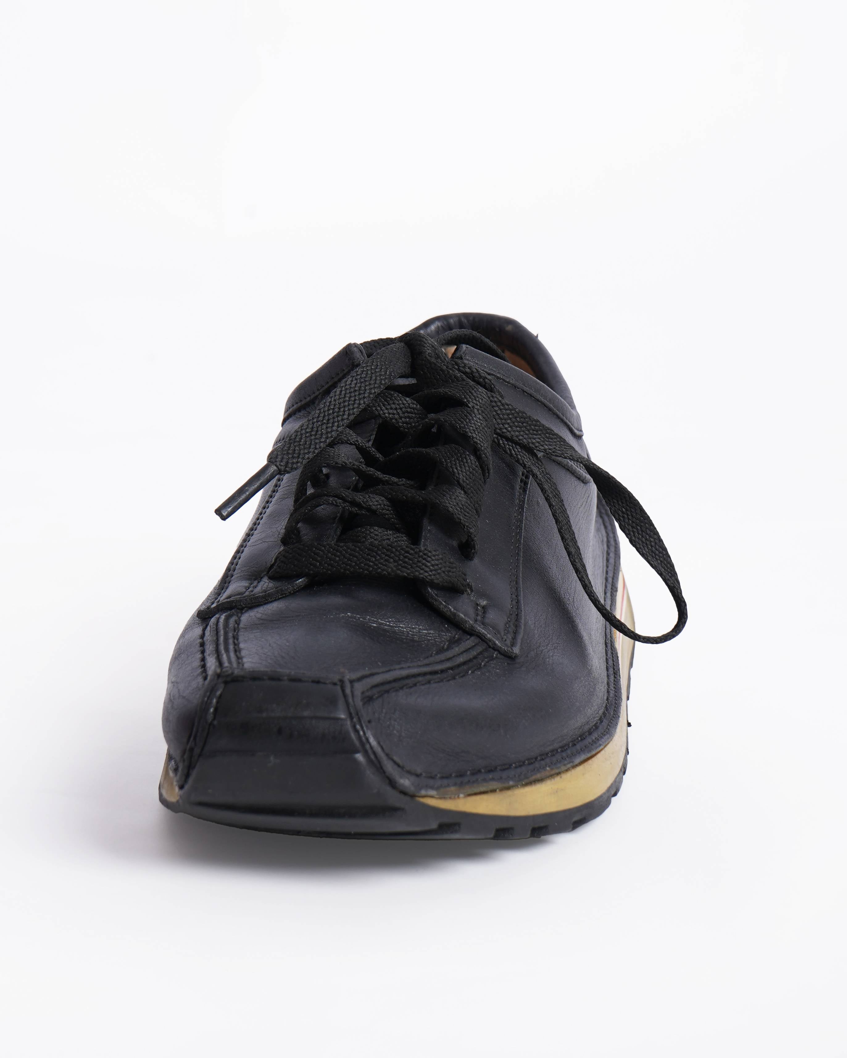 Bally Black Sneakers Oxfords Vintage
