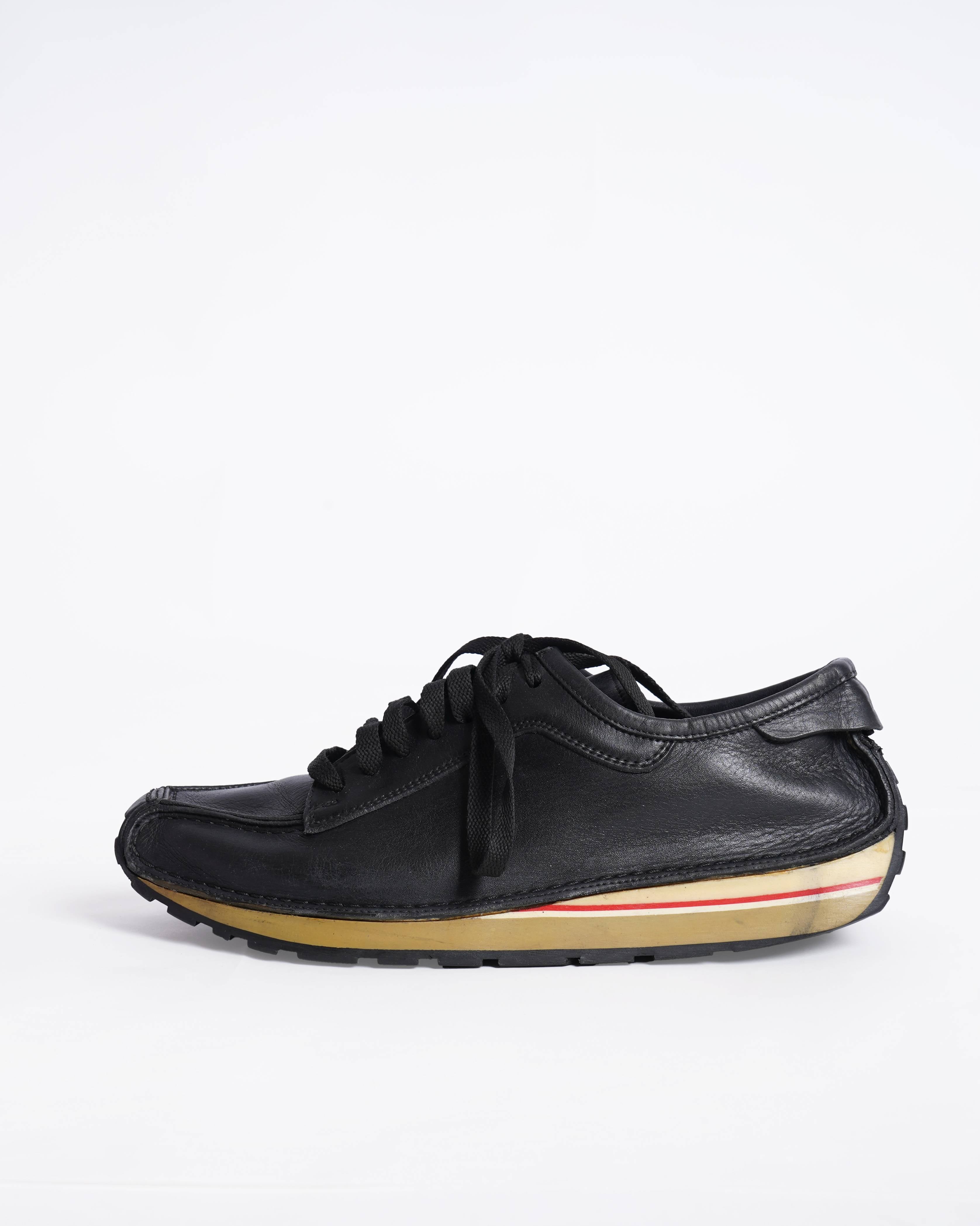 Bally Black Sneakers Oxfords Vintage